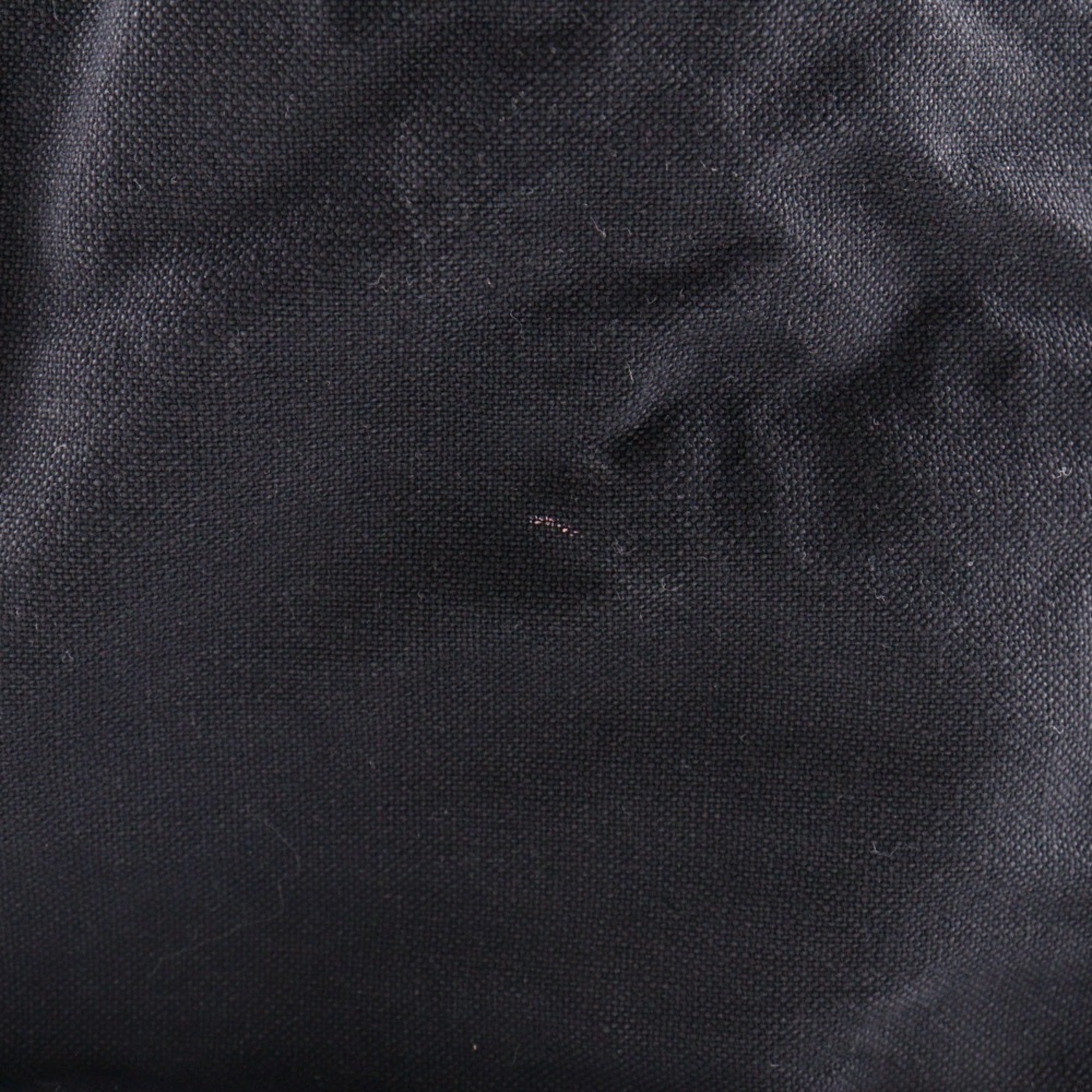 Chanel Black Canvas Shoulder Bag (Pre-Owned)