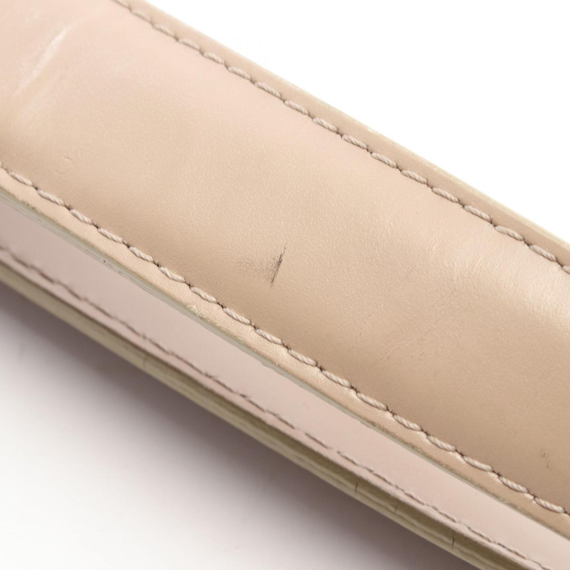 Chanel Beige Leather Nylon Canvas Handbag Tote Bag (Pre-Owned)