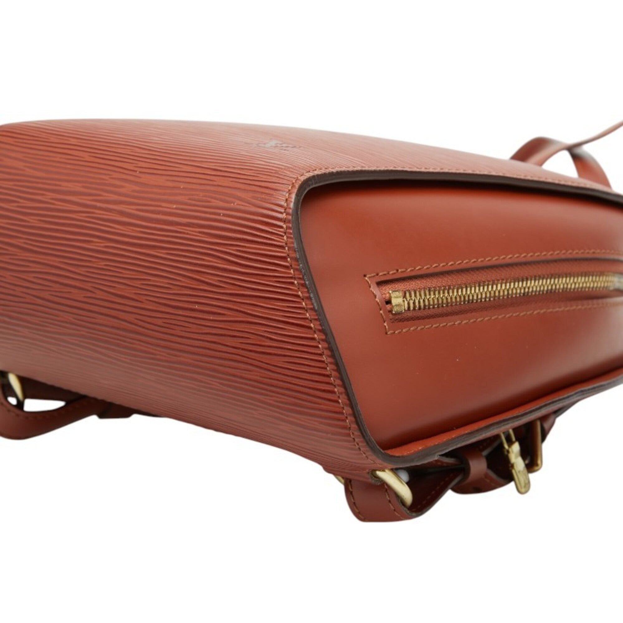Louis Vuitton Epi Brown Kenyan Brown Leather Backpack (Pre-Owned)