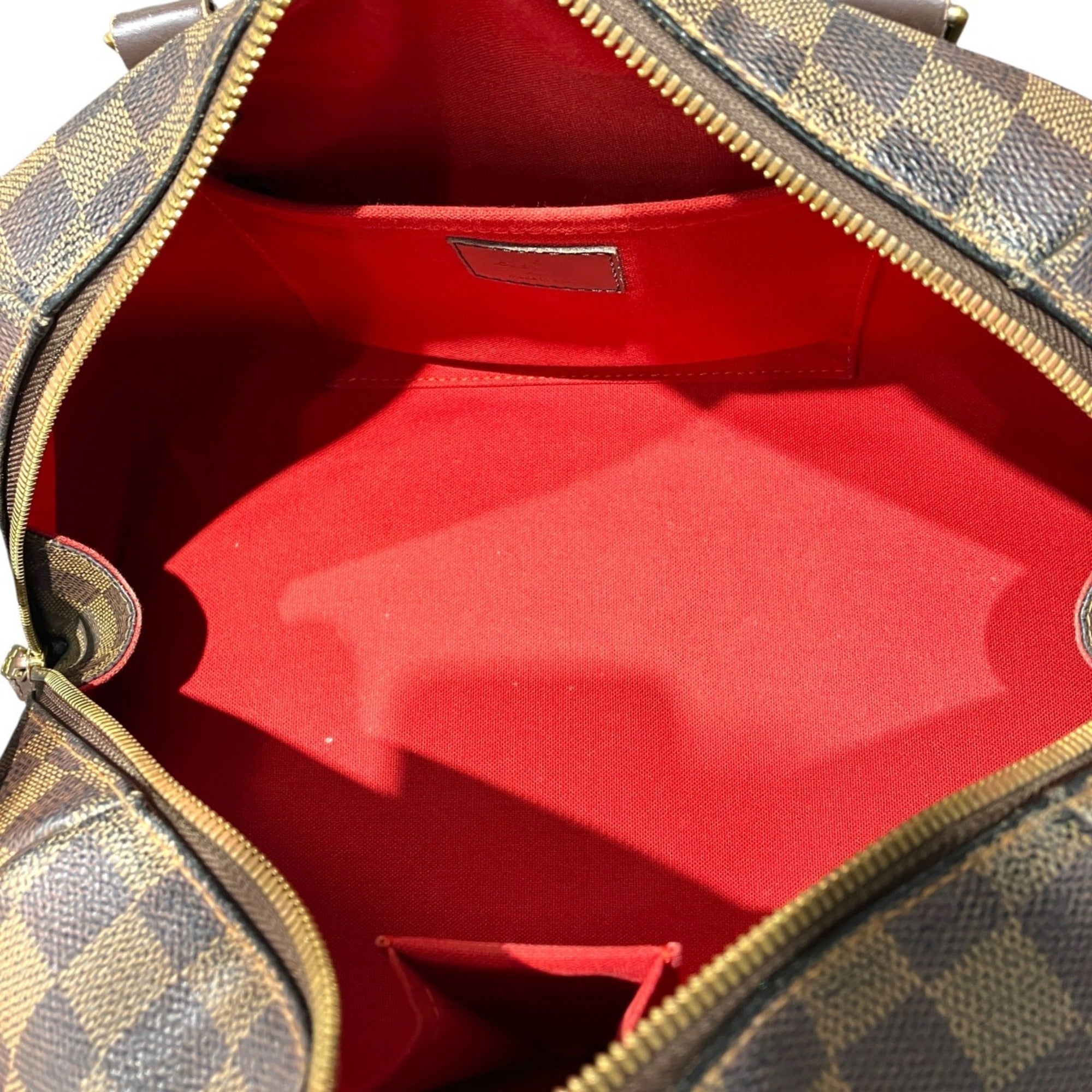 Louis Vuitton Brown Damier Canvas Ebene Galle Damier Canvas Handbag (Pre-Owned)