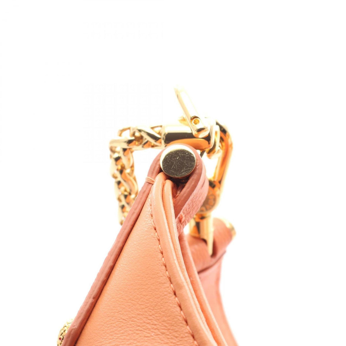 Bvlgari Pink Leather Handbag Shoulder Bag (Pre-Owned)