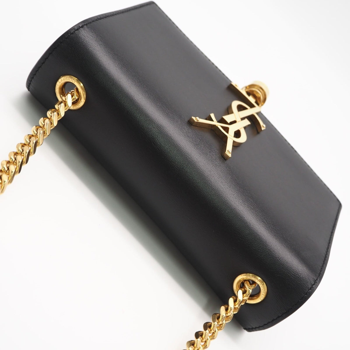 Yves Saint Laurent Black Leather Shoulder Bag (Pre-Owned)
