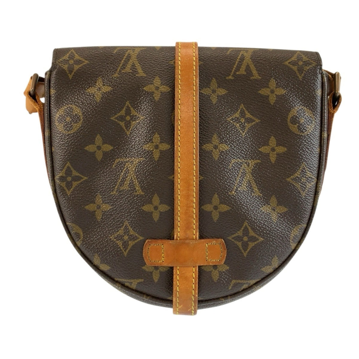 Louis Vuitton Monogram Brown Pvc Leather Pochette Shoulder Bag (Pre-Owned)