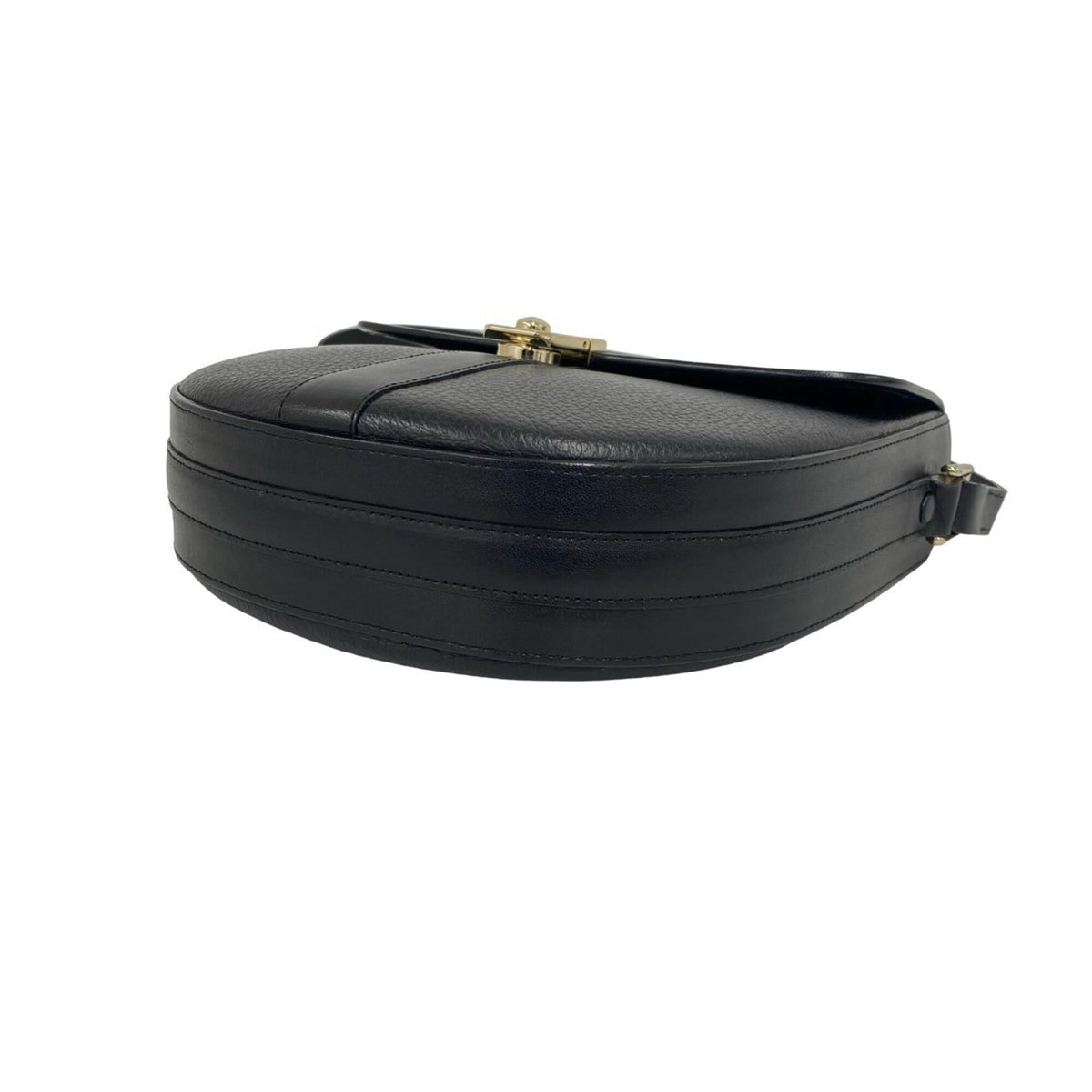 Burberry Black Leather Pochette Shoulder Bag (Pre-Owned)