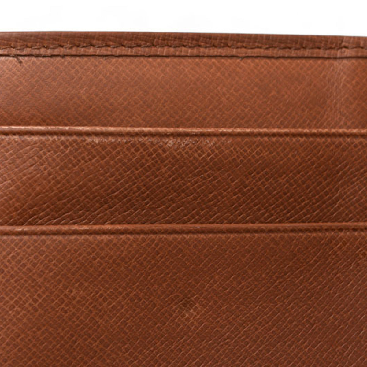Louis Vuitton Brown Coated Canvas Wallet (Bi-Fold) (Pre-Owned)