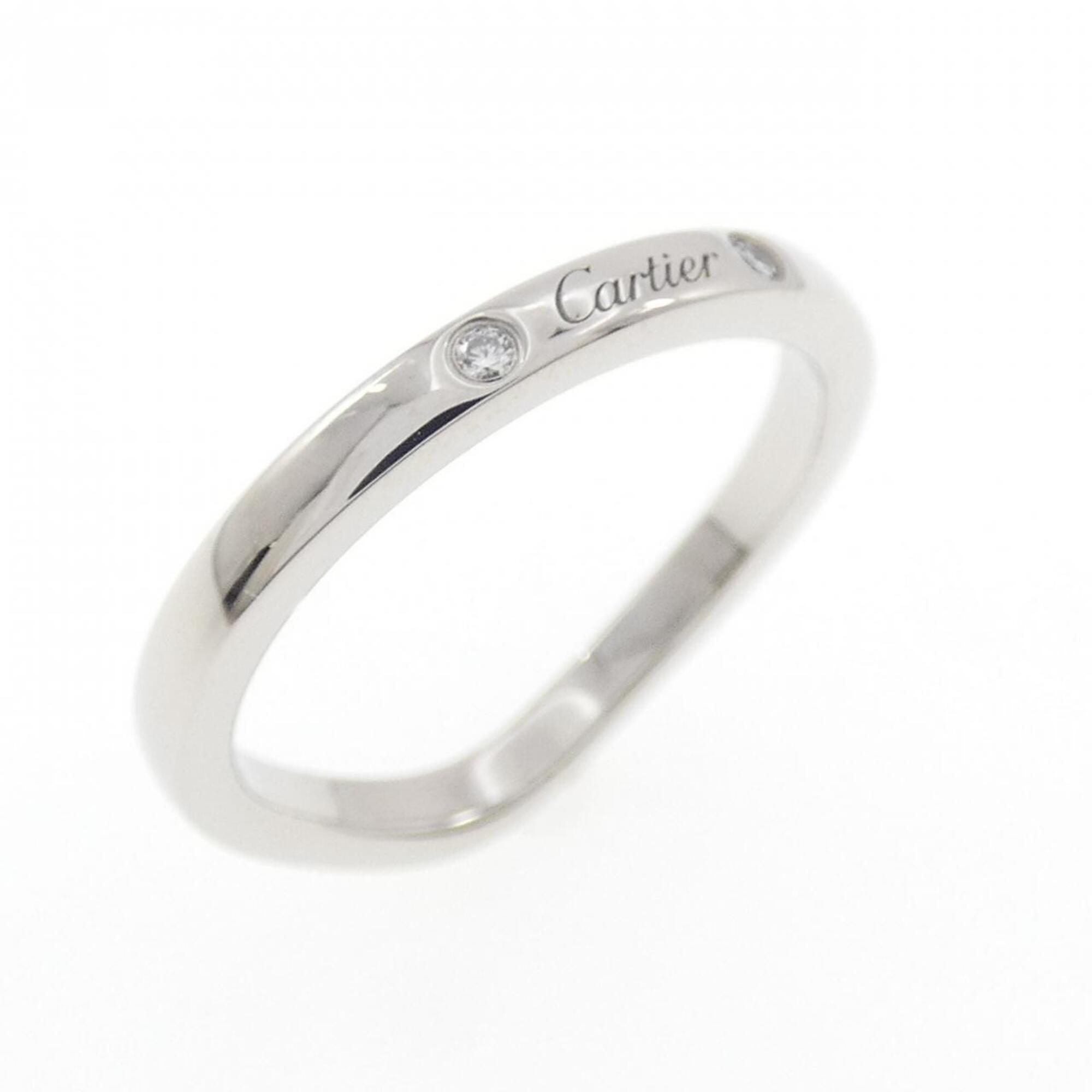 Cartier Platinum 950 Band Ring (Pre-Owned)