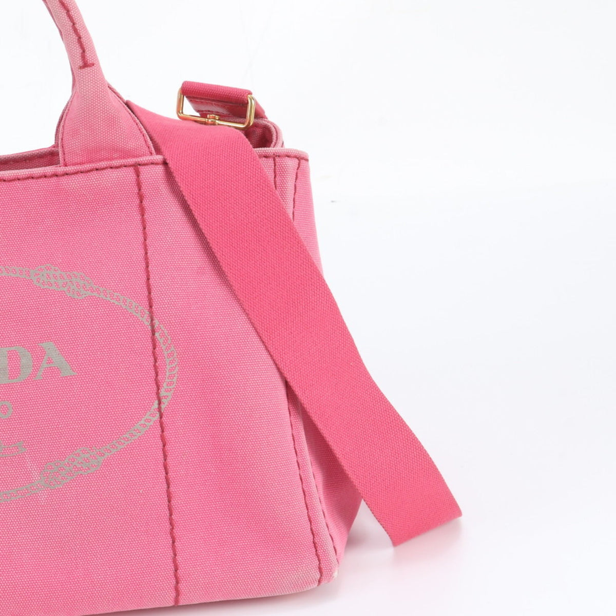 Prada Pink Shoulder Bag Tote Bag (Pre-Owned)