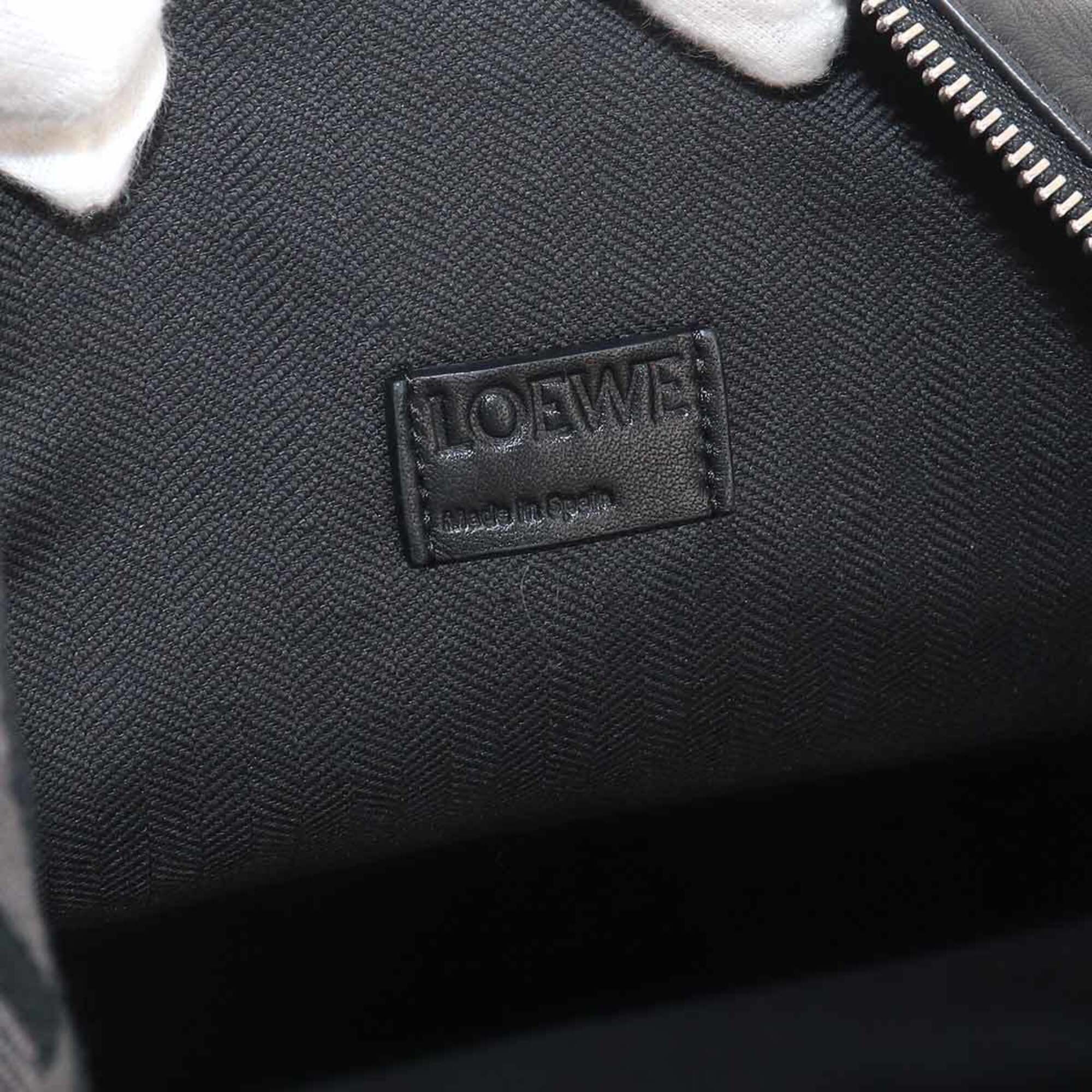 Loewe Black Leather Handbag Shoulder Bag Sling Bag (Pre-Owned)