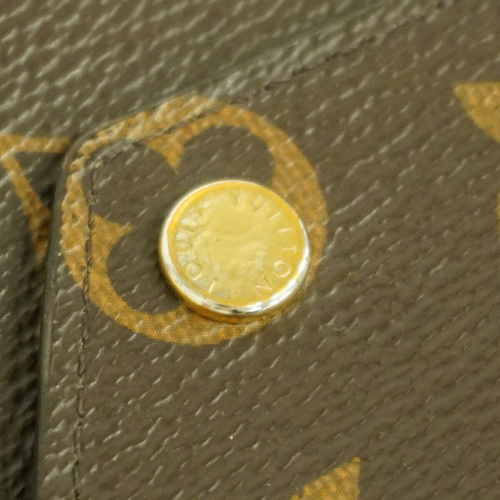 Louis Vuitton Brown Wallet (Tri-Fold) (Pre-Owned)