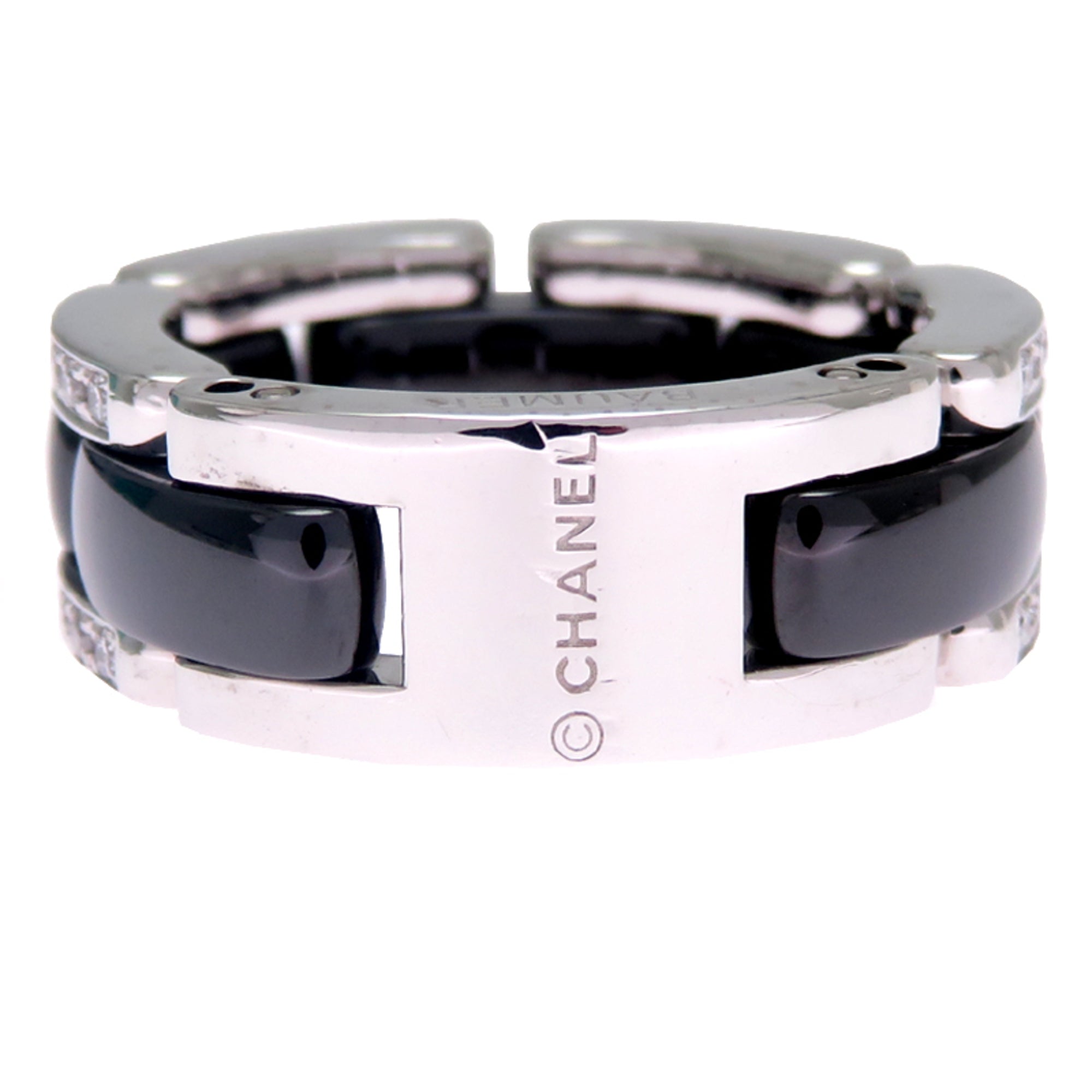 Chanel White Gold (18K) Band Ring (Pre-Owned)