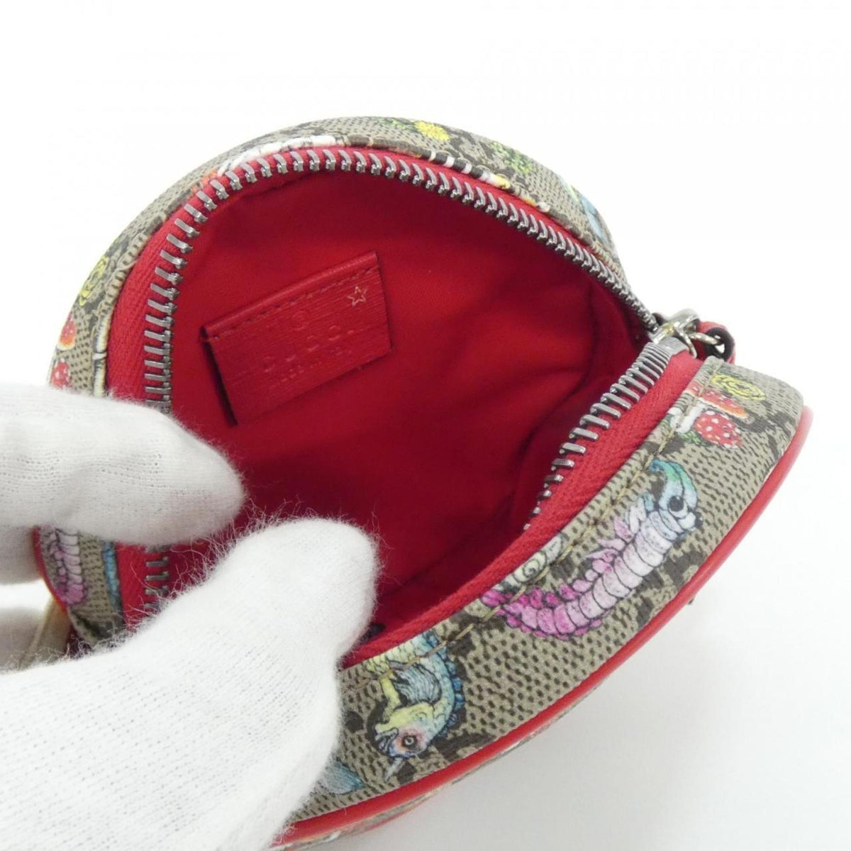Gucci Beige Multi-Color Gg Supreme Fanny Pack (Pre-Owned)