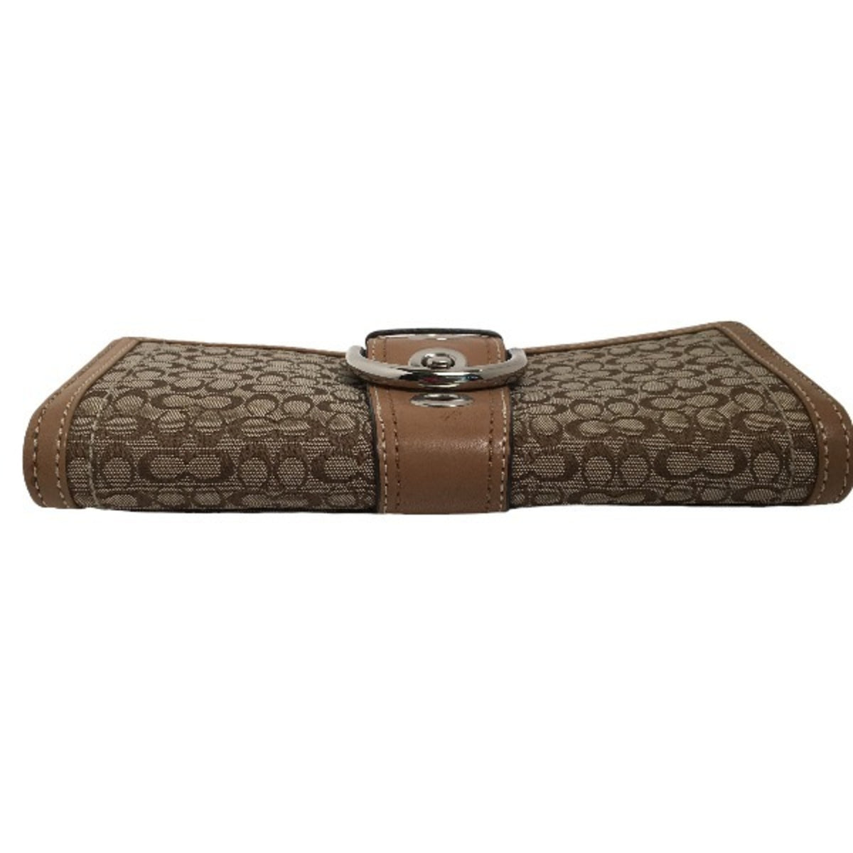 Coach Brown Long Wallet (Bi-Fold) (Pre-Owned)