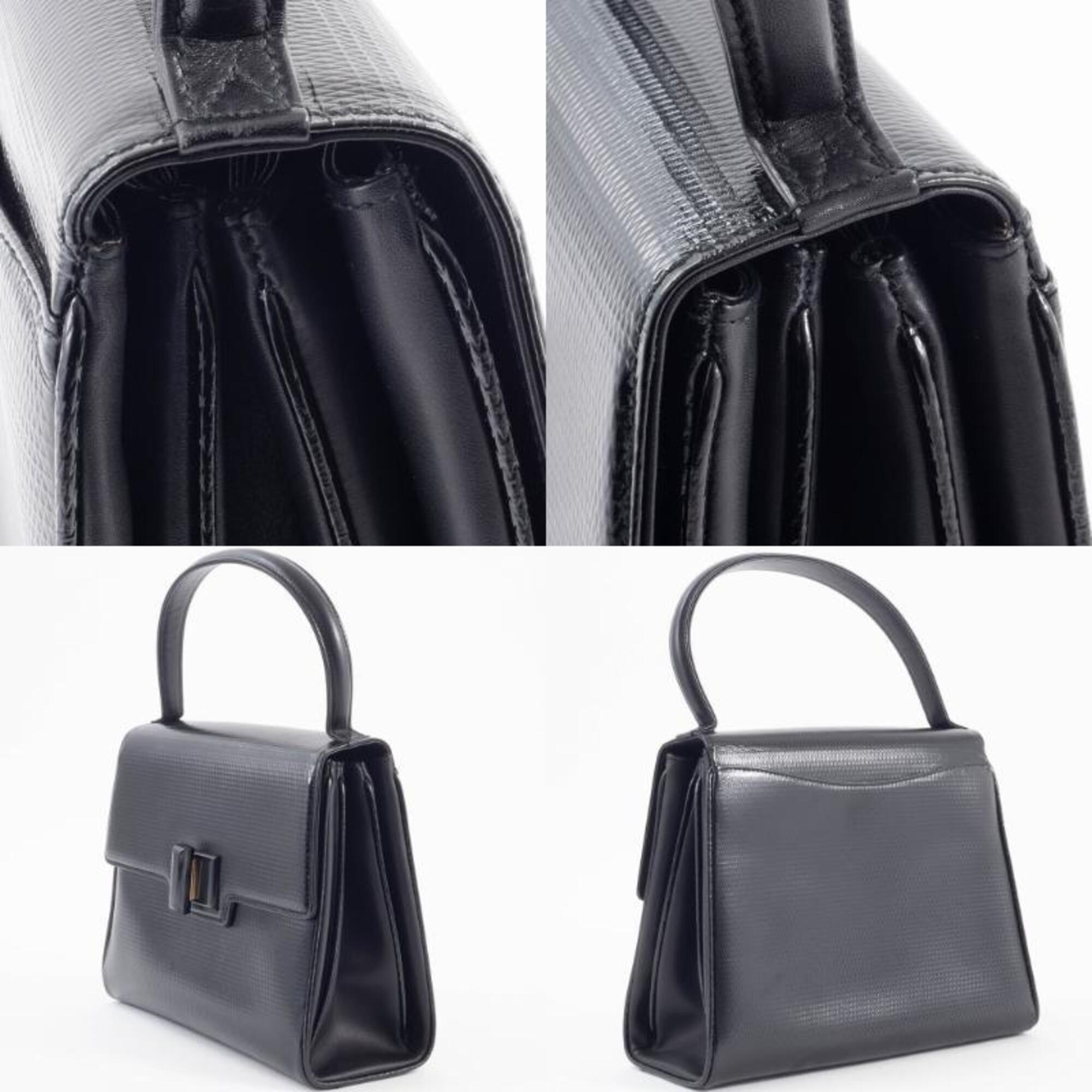 Gucci Black Leather Handbag (Pre-Owned)