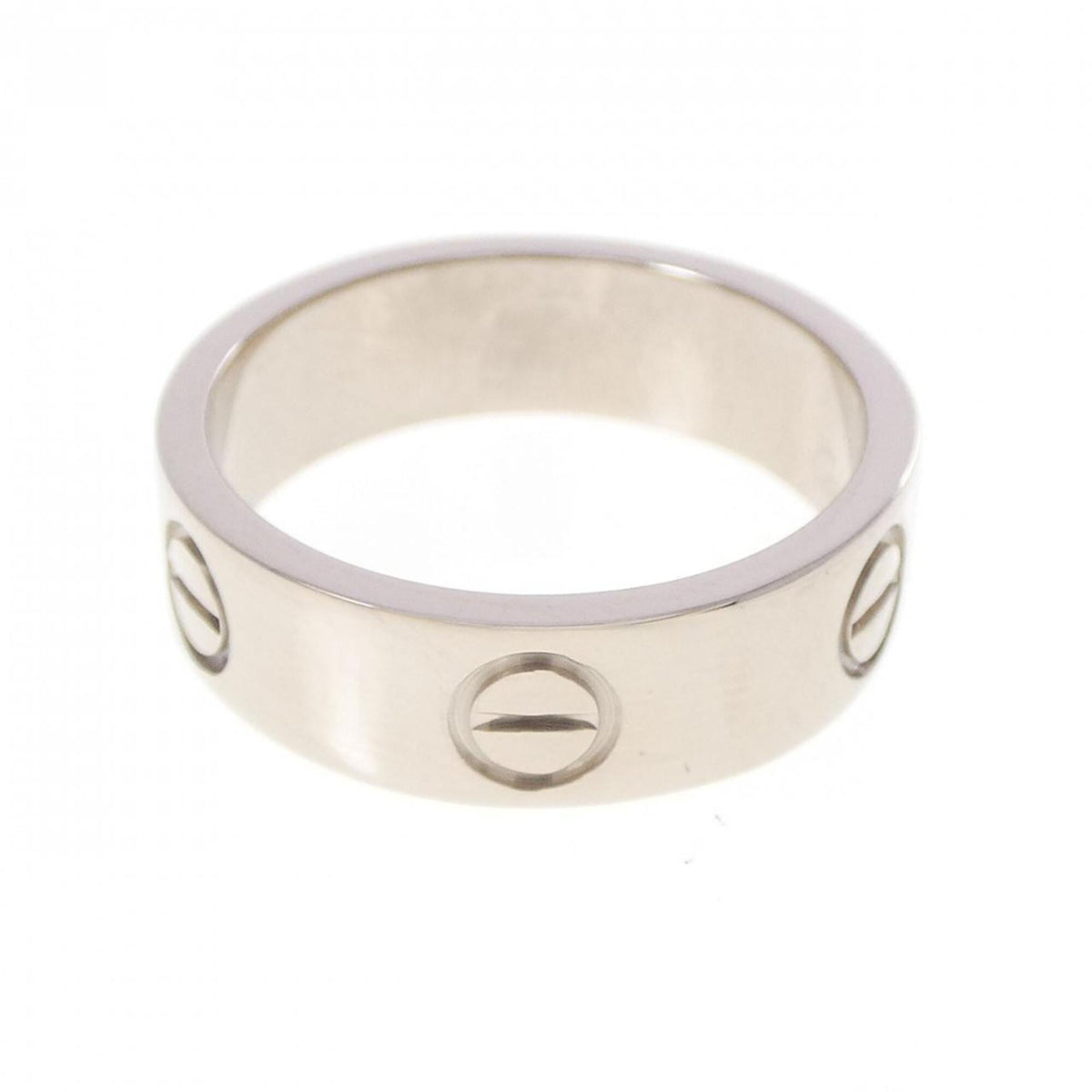 Cartier White Gold (18K) Band Ring (Pre-Owned)