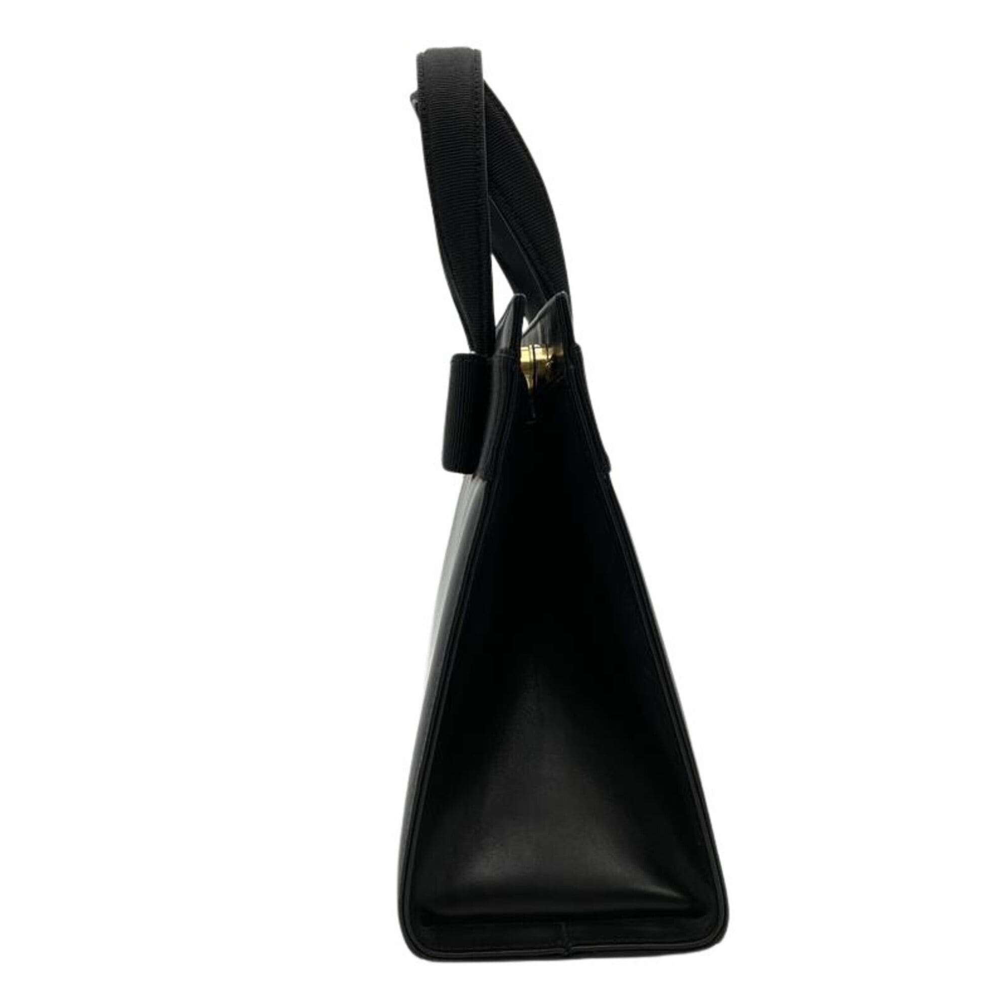Salvatore Ferragamo Black Handbag (Pre-Owned)