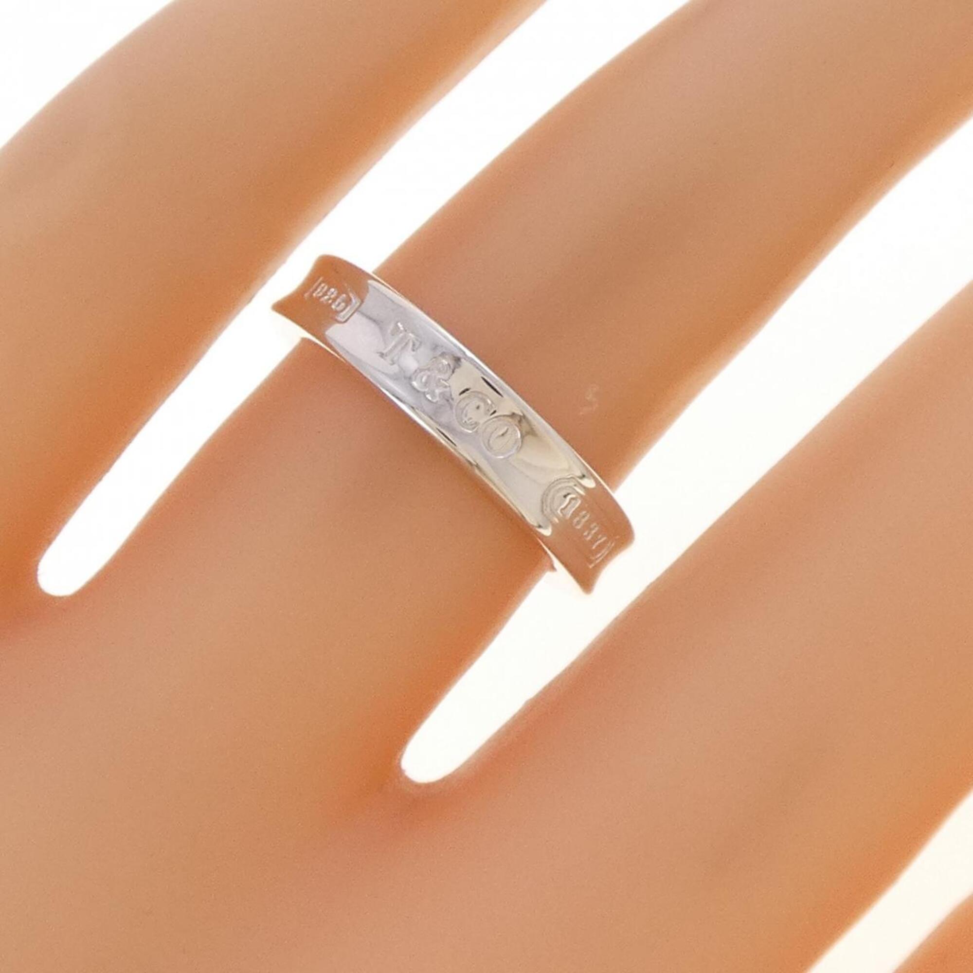 Tiffany Silver 925 Band Ring (Pre-Owned)