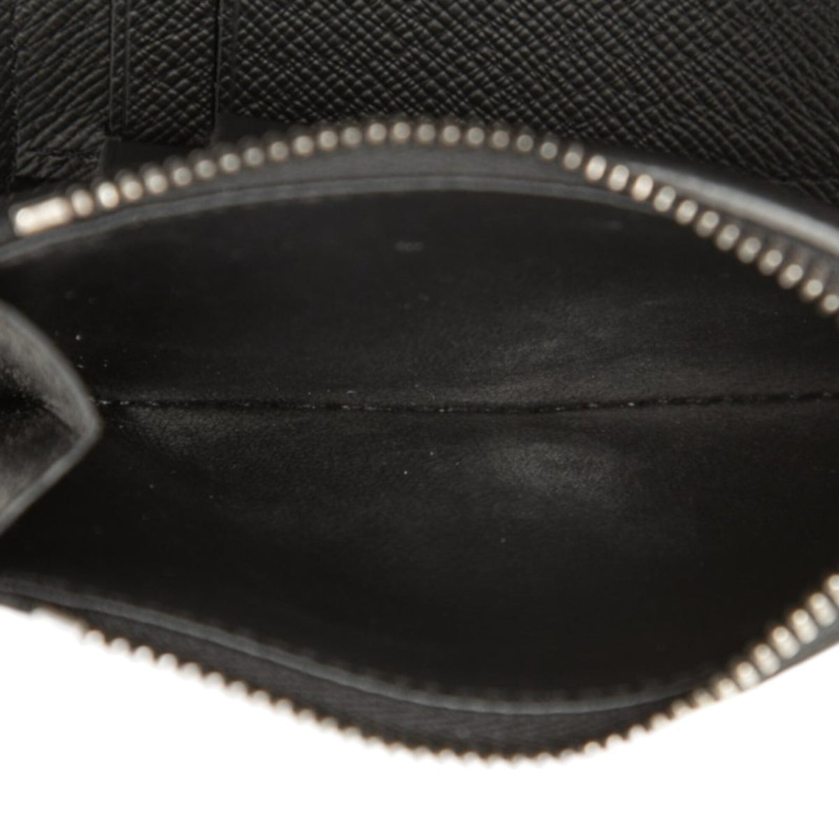 Louis Vuitton Black Gray Pvc Leather Wallet (Tri-Fold) (Pre-Owned)