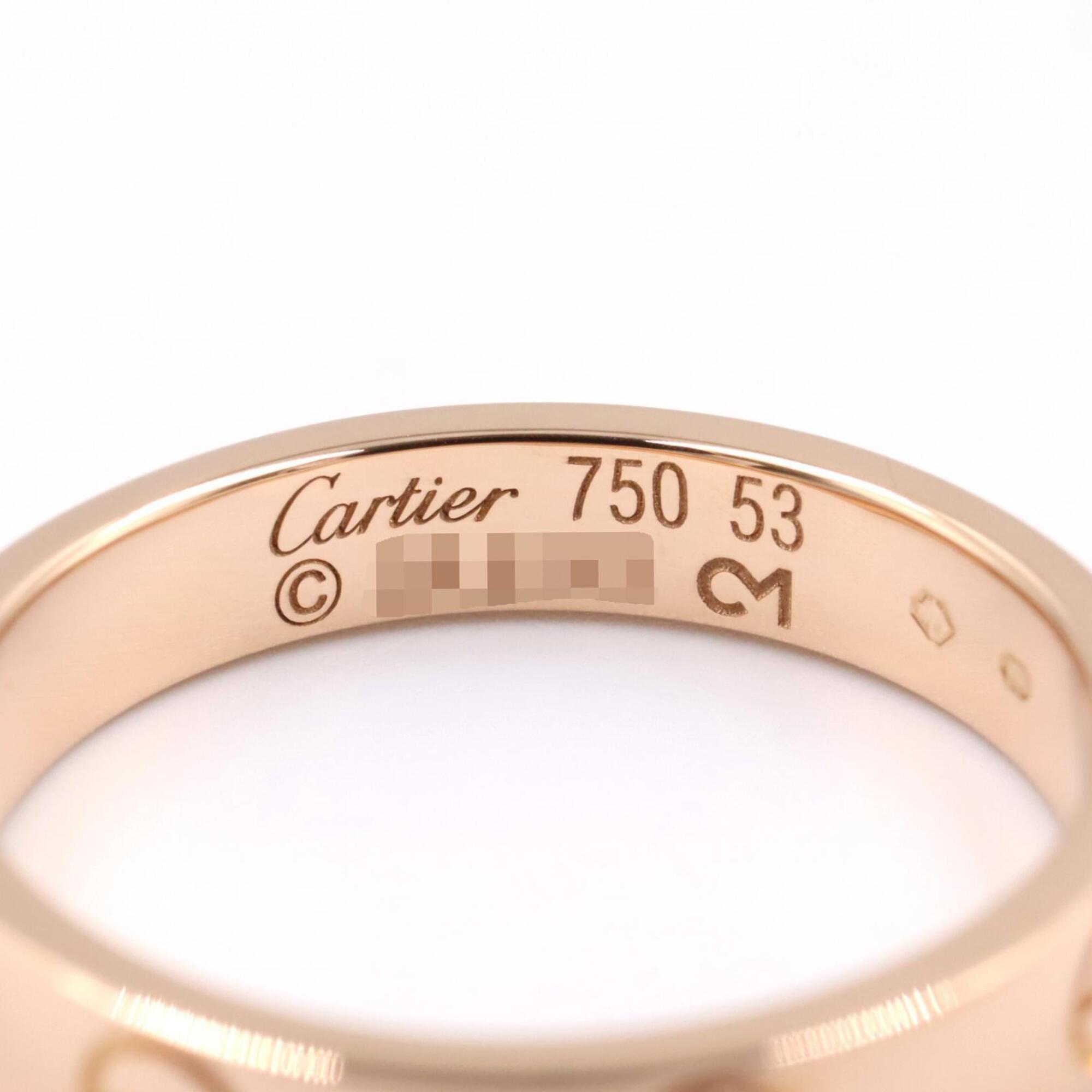 Cartier Gold Pink Gold (18K) Band Ring (Pre-Owned)