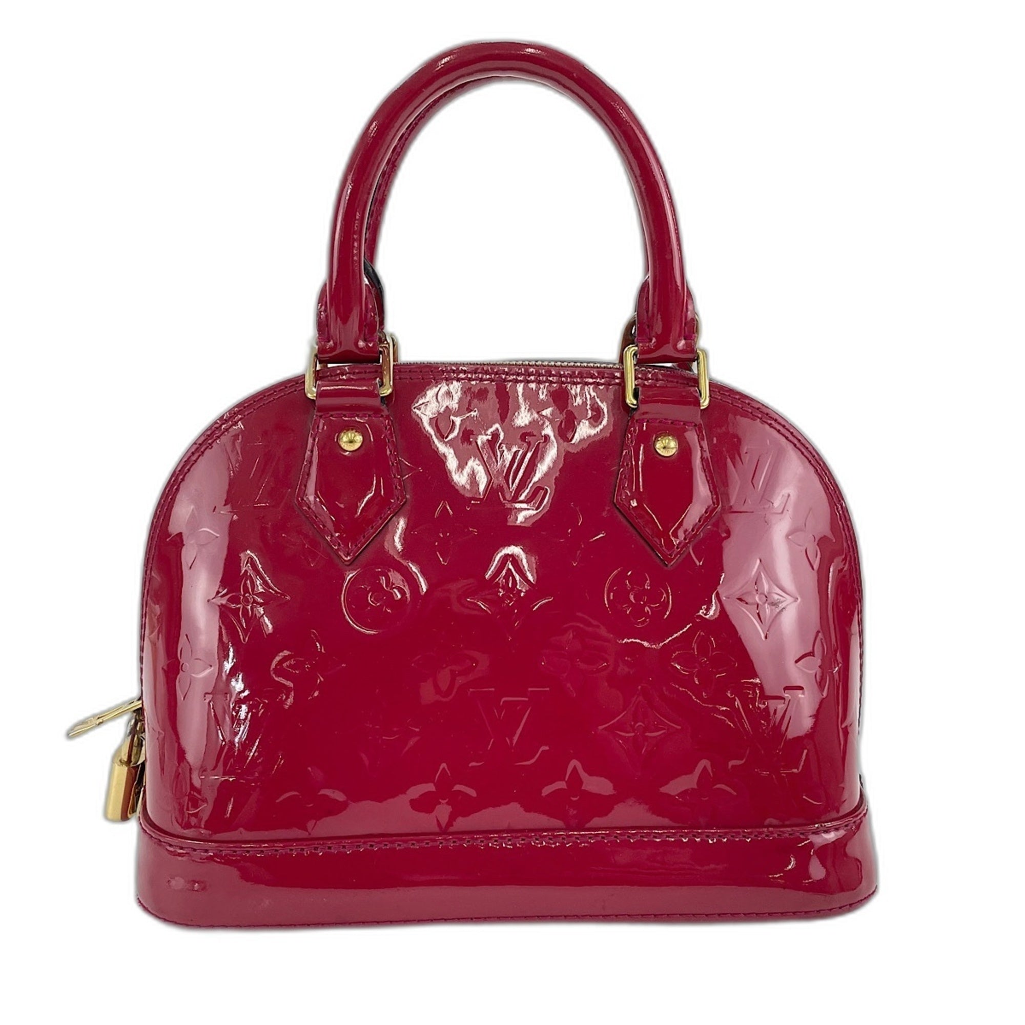 Louis Vuitton Red Color Handbag (Pre-Owned)