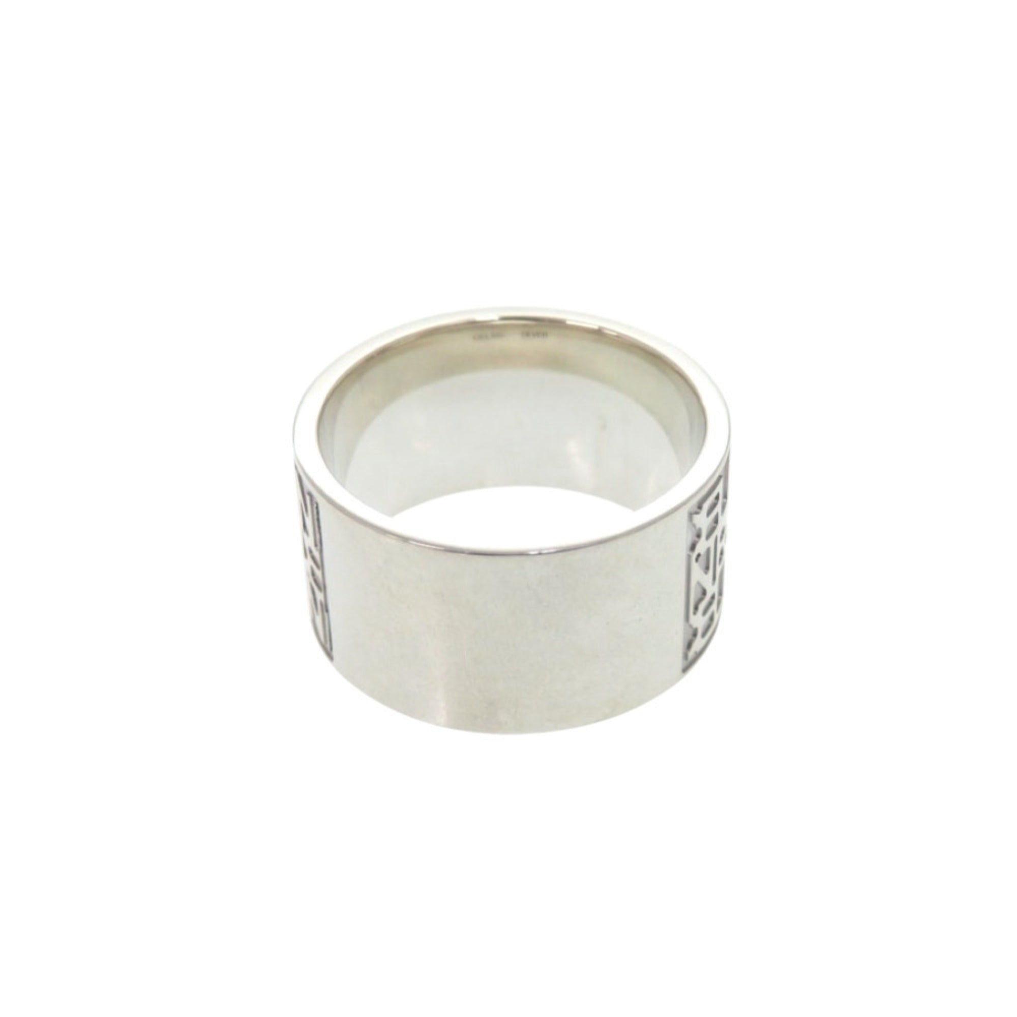 Celine Silver Silver 925 Band Ring (Pre-Owned)