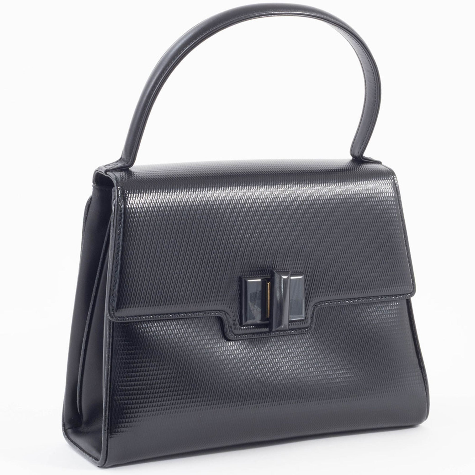 Gucci Black Leather Handbag (Pre-Owned)