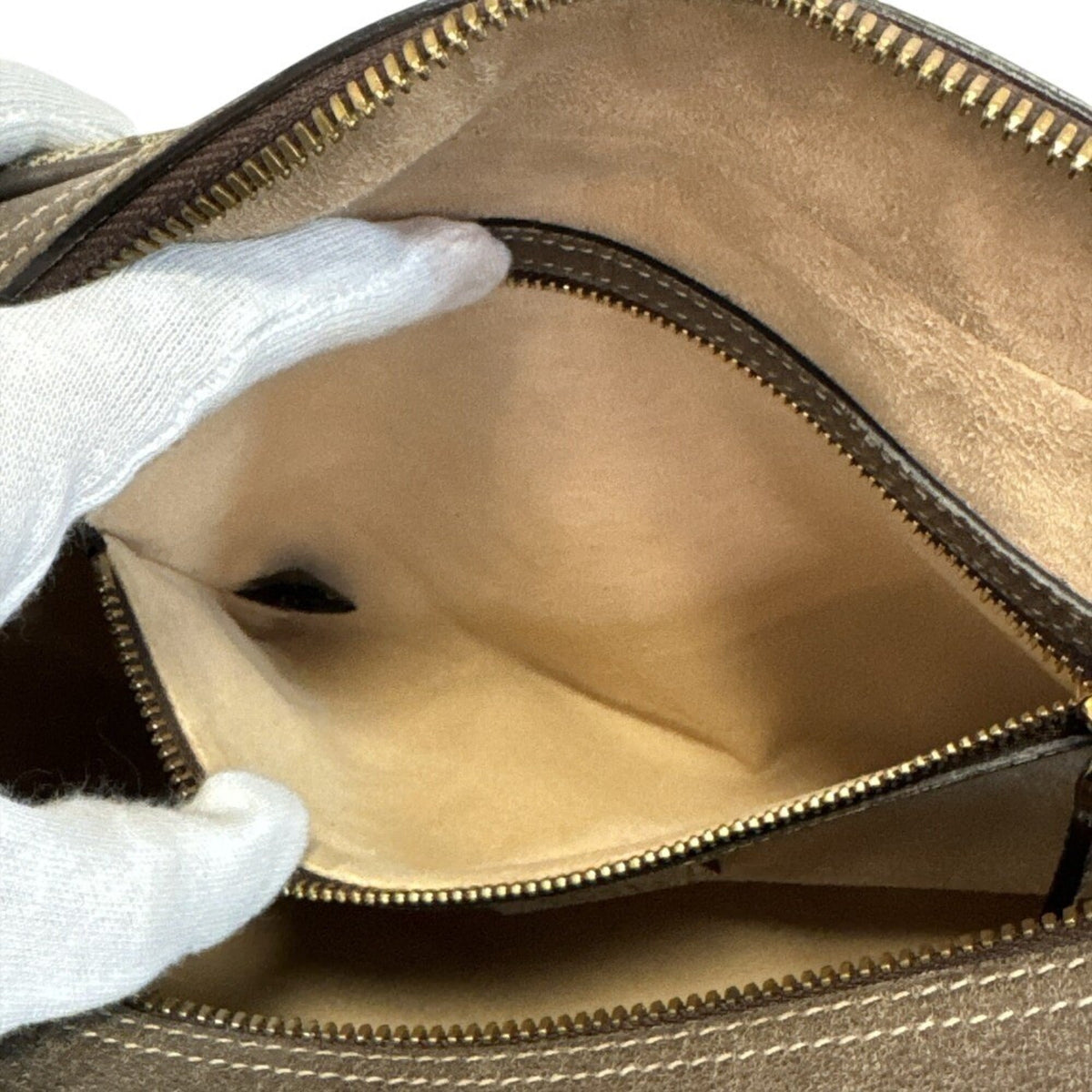Gucci Brown Pvc Shoulder Bag (Pre-Owned)