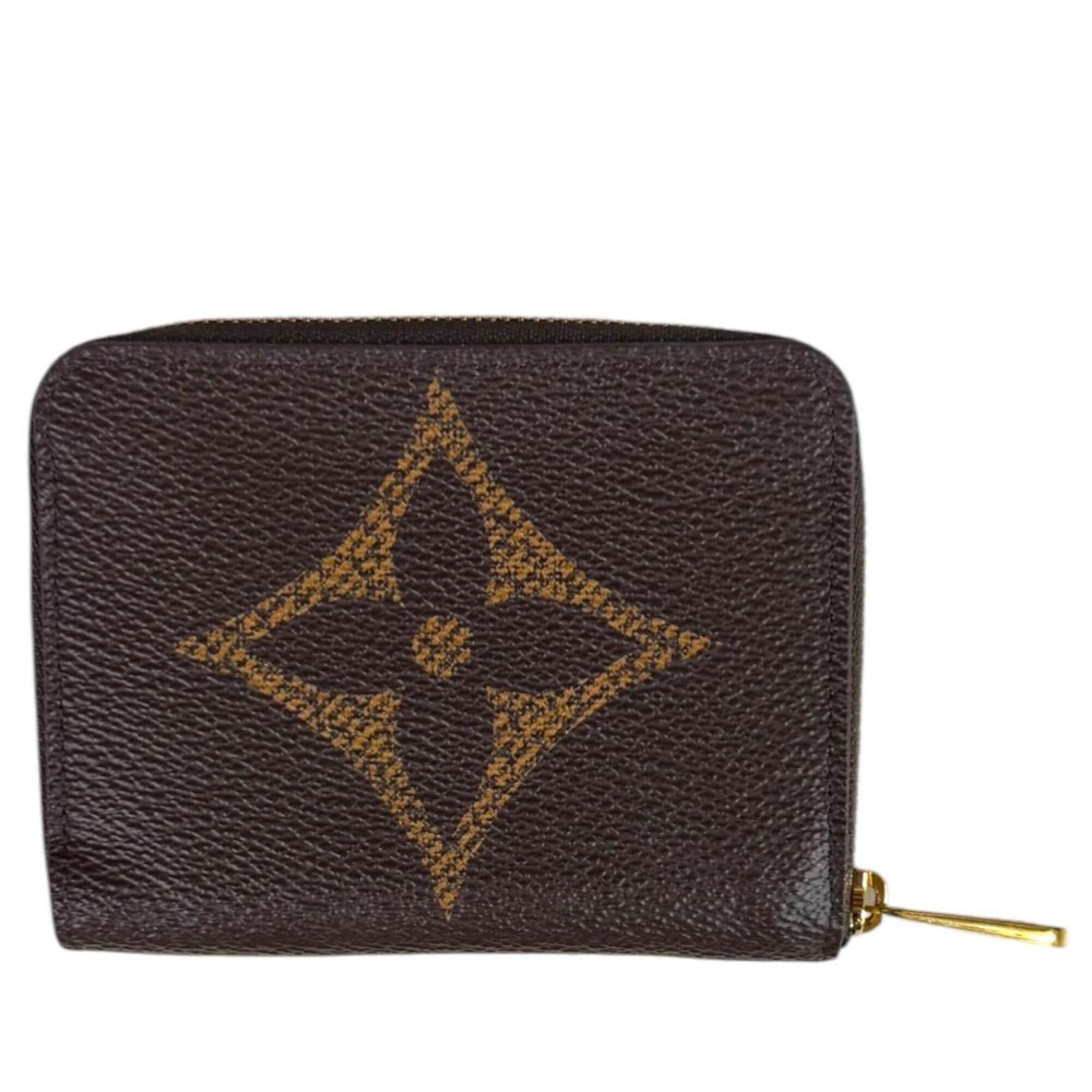 Louis Vuitton Brown Monogram Coin Purse/Coin Case (Pre-Owned)