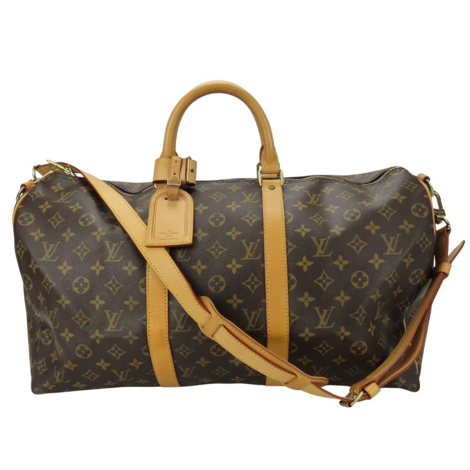 Louis Vuitton Monogram Brown Monogram Boston Bag (Pre-Owned)