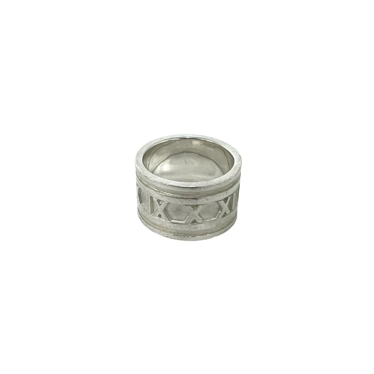 Tiffany Silver Silver 925 Band Ring (Pre-Owned)