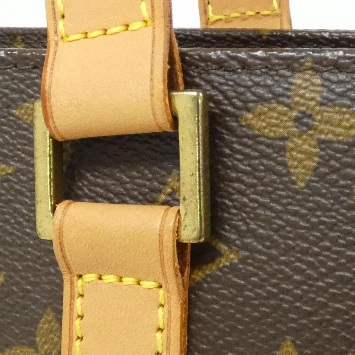 Louis Vuitton Brown Coated Canvas Handbag (Pre-Owned)