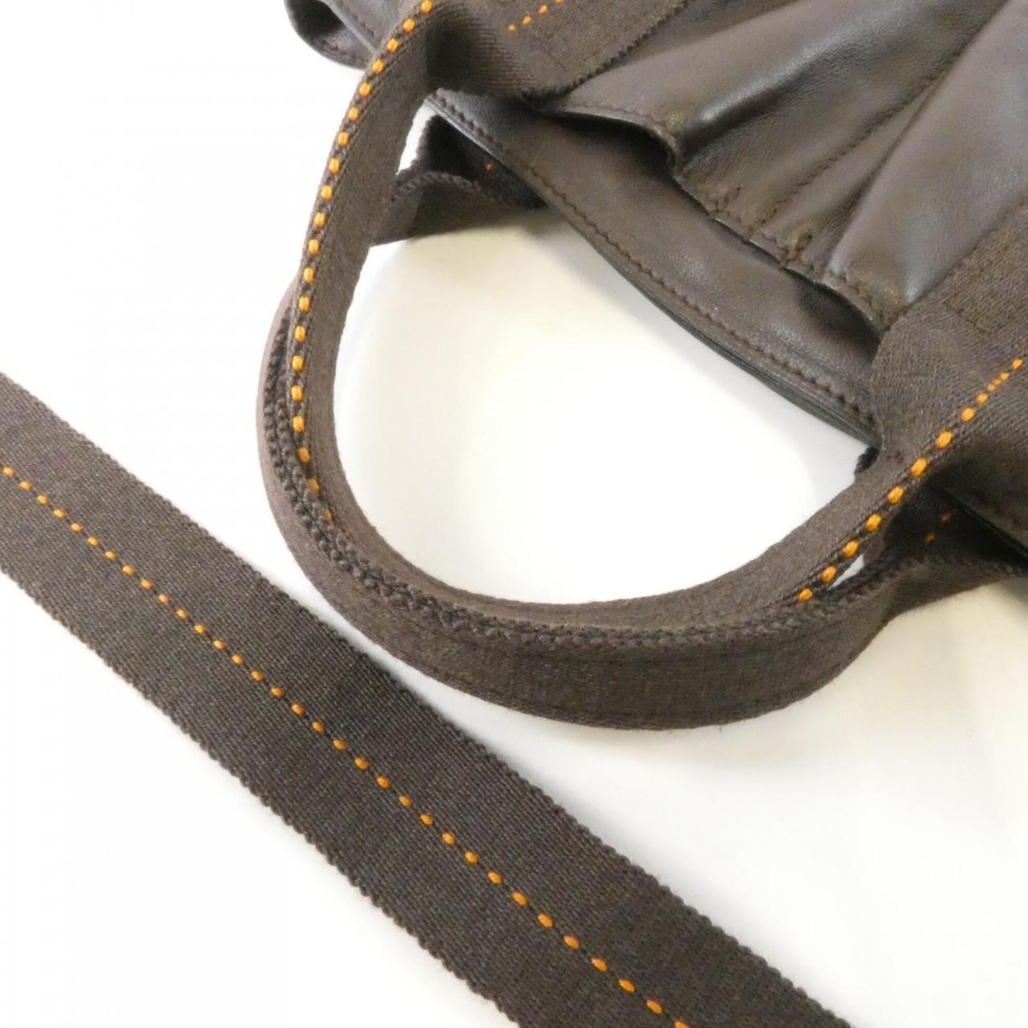 Hermes Chocolat Handbag (Pre-Owned)