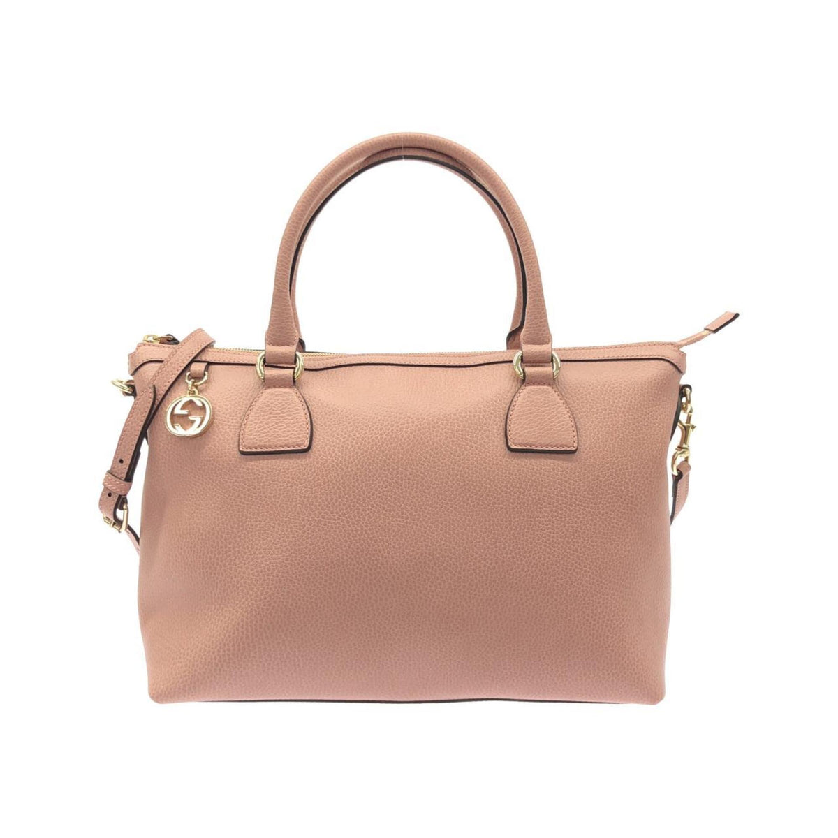 Gucci Pink Leather Handbag (Pre-Owned)