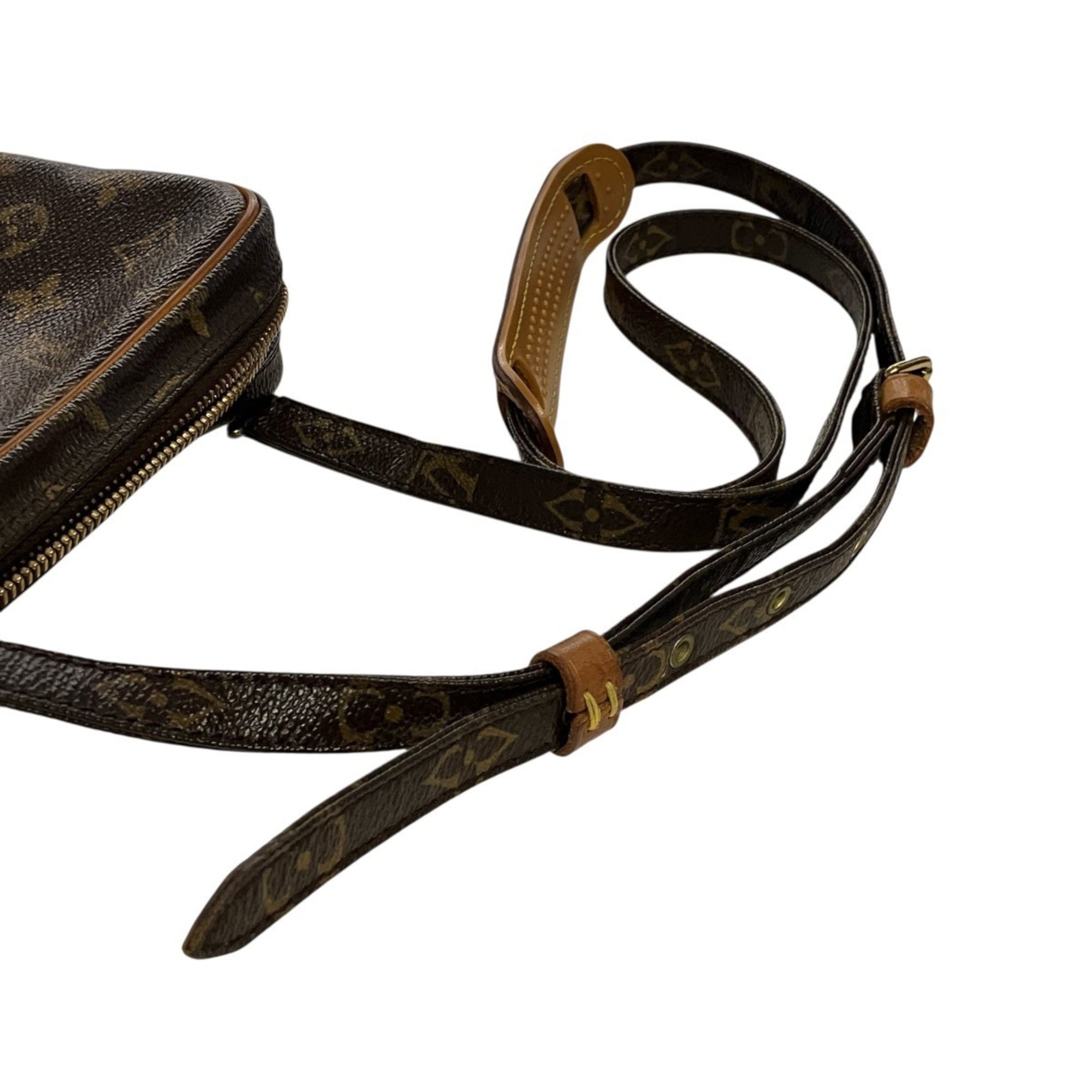 Louis Vuitton Monogram Brown Monogram Pochette Shoulder Bag (Pre-Owned)