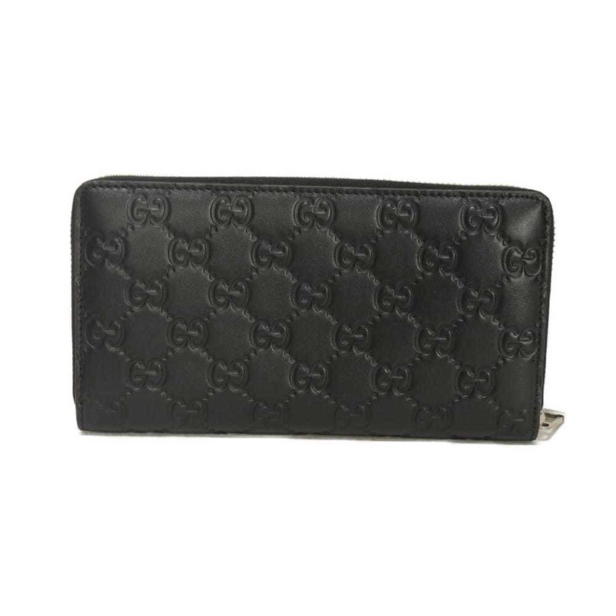 Gucci Black Long Wallet (Bi-Fold) (Pre-Owned)
