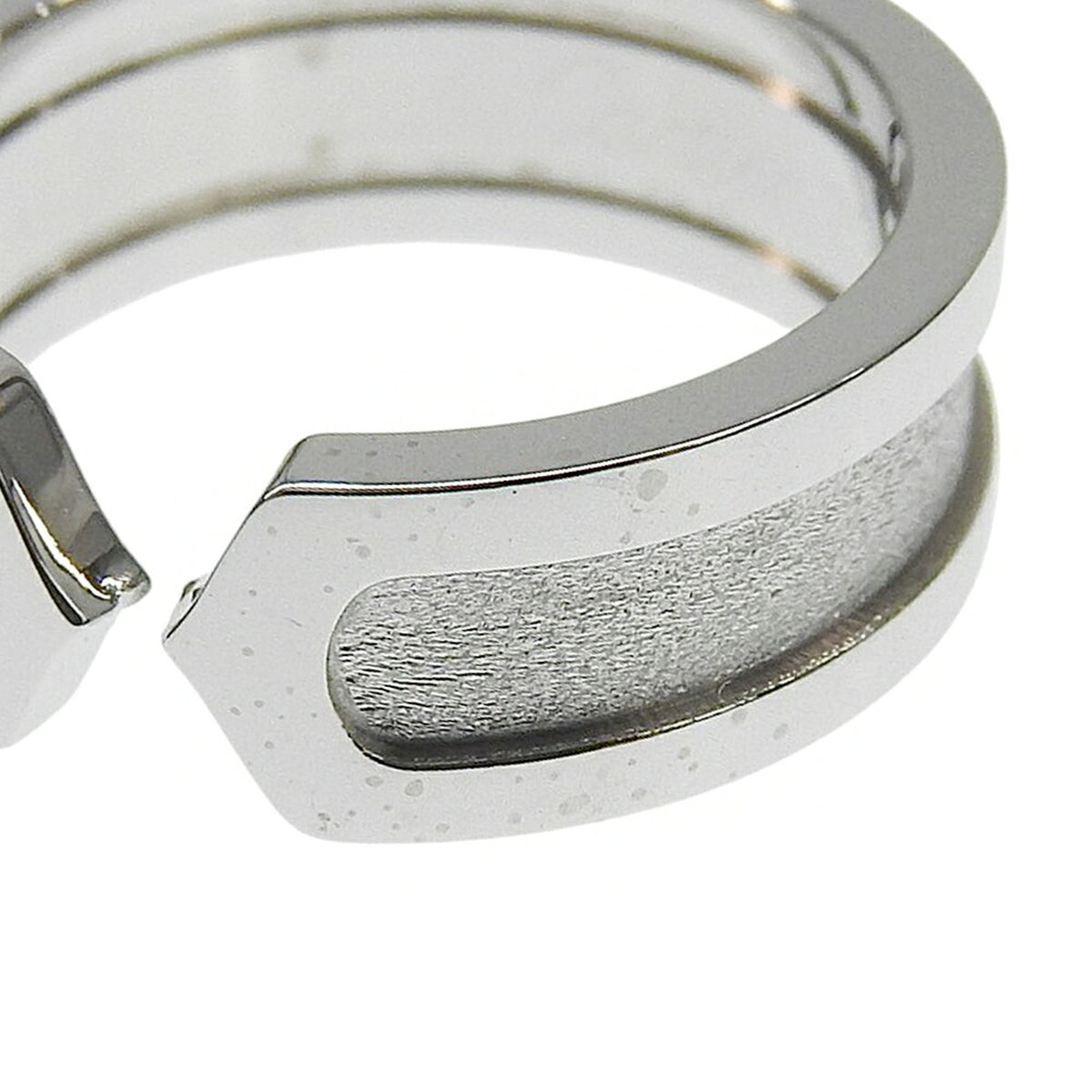 Cartier White Gold White Gold (18K) Band Ring (Pre-Owned)
