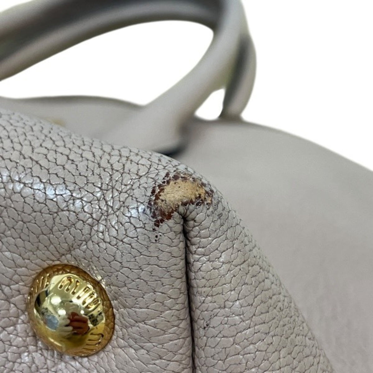 Miu Miu Pink Leather Handbag (Pre-Owned)
