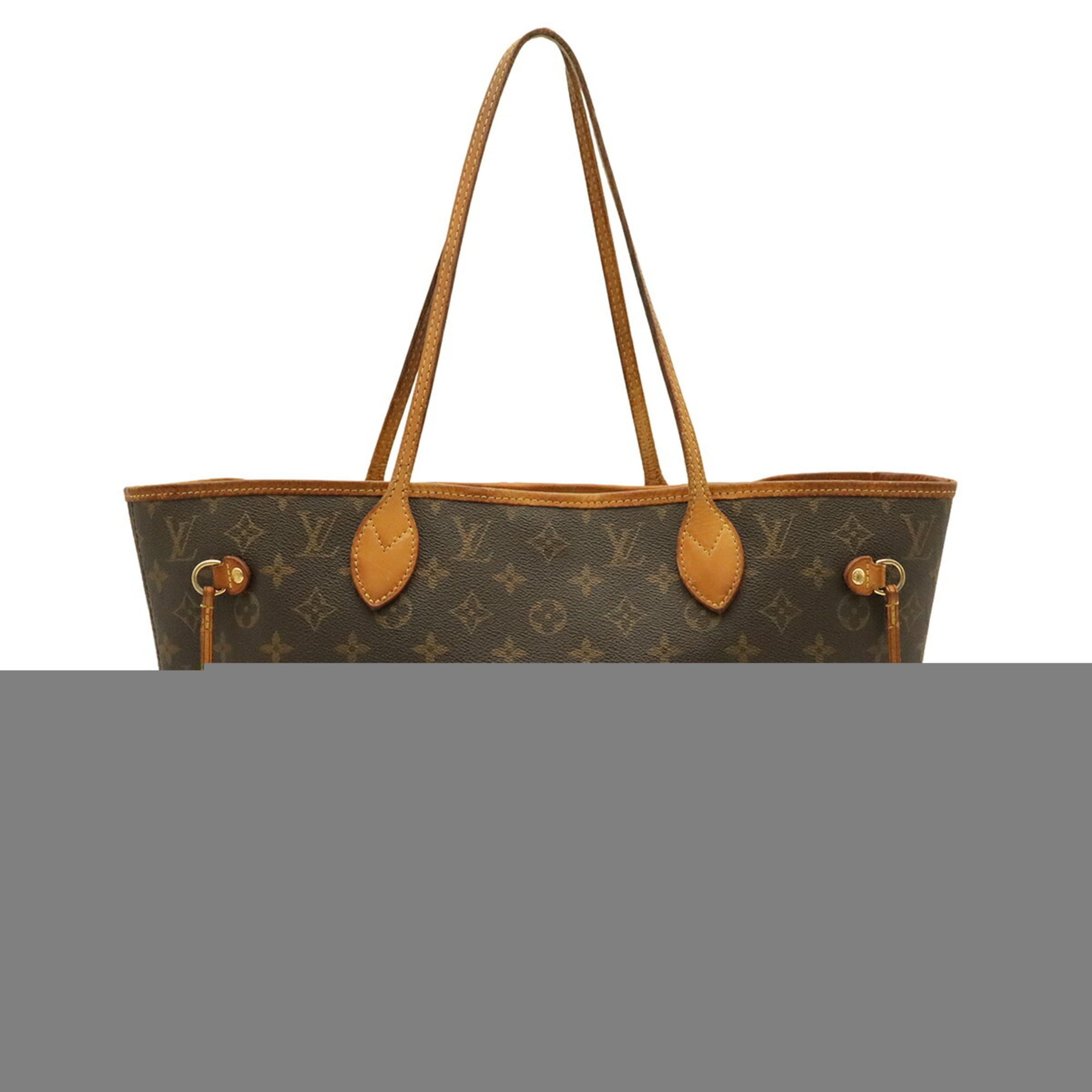 Louis Vuitton Brown Monogram Canvas Pvc Coated Canvas Shoulder Bag Tote Bag (Pre-Owned)