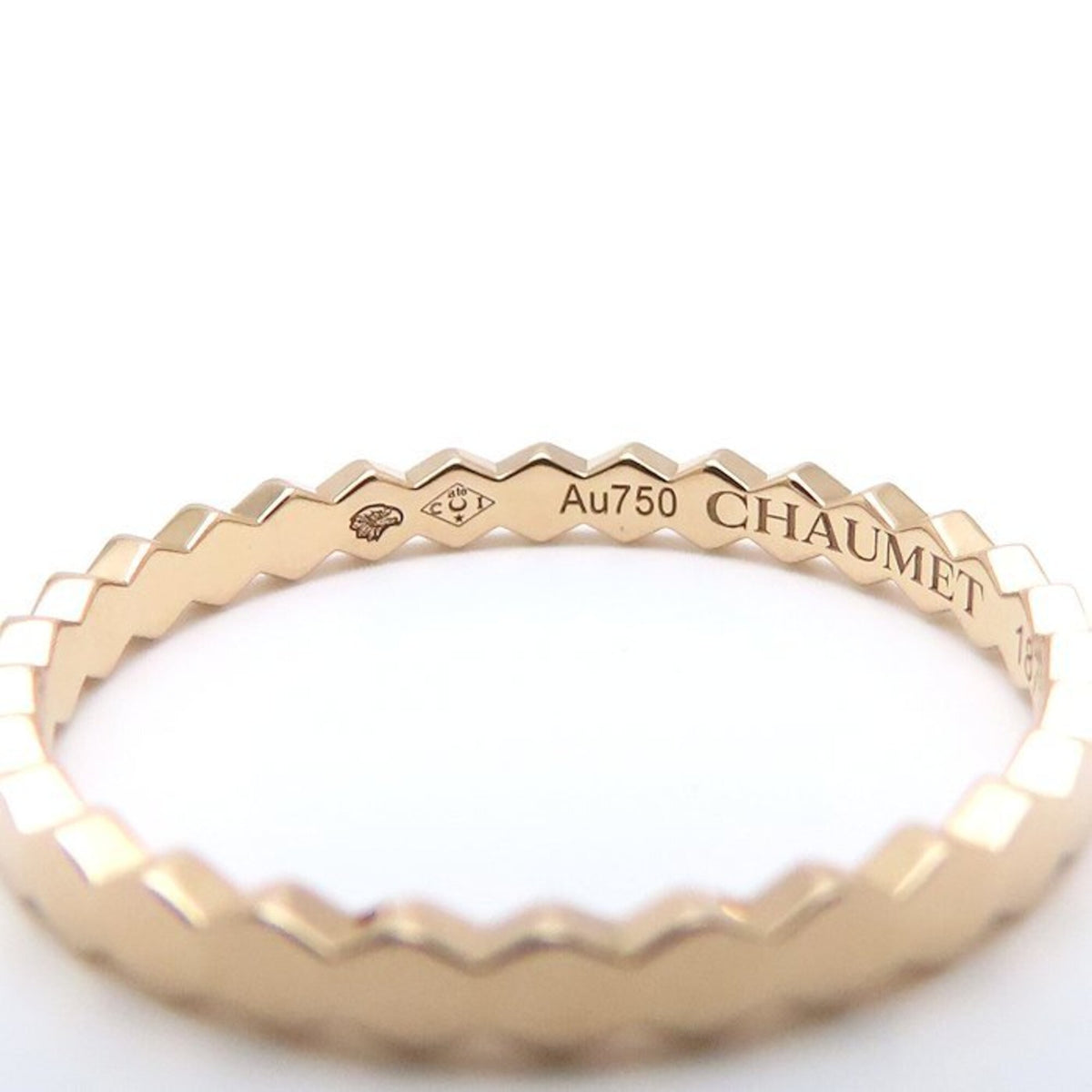 Chaumet Pink Gold (18K) Band Ring (Pre-Owned)