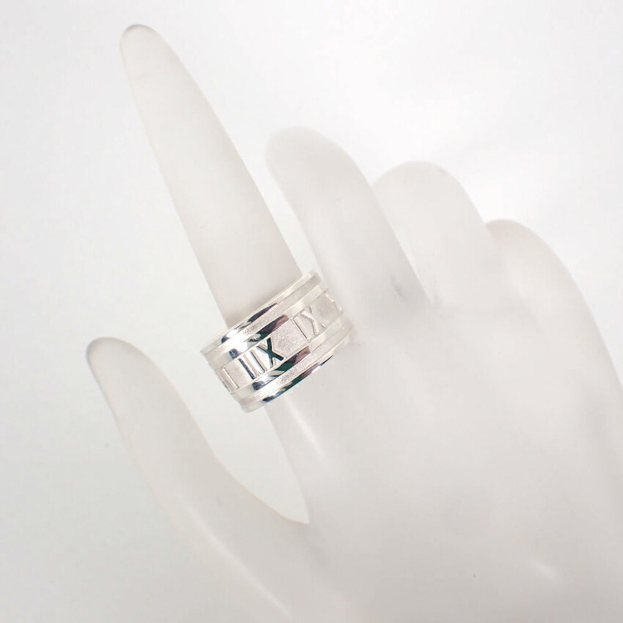 Tiffany Sterling Silver 925 Band Ring (Pre-Owned)