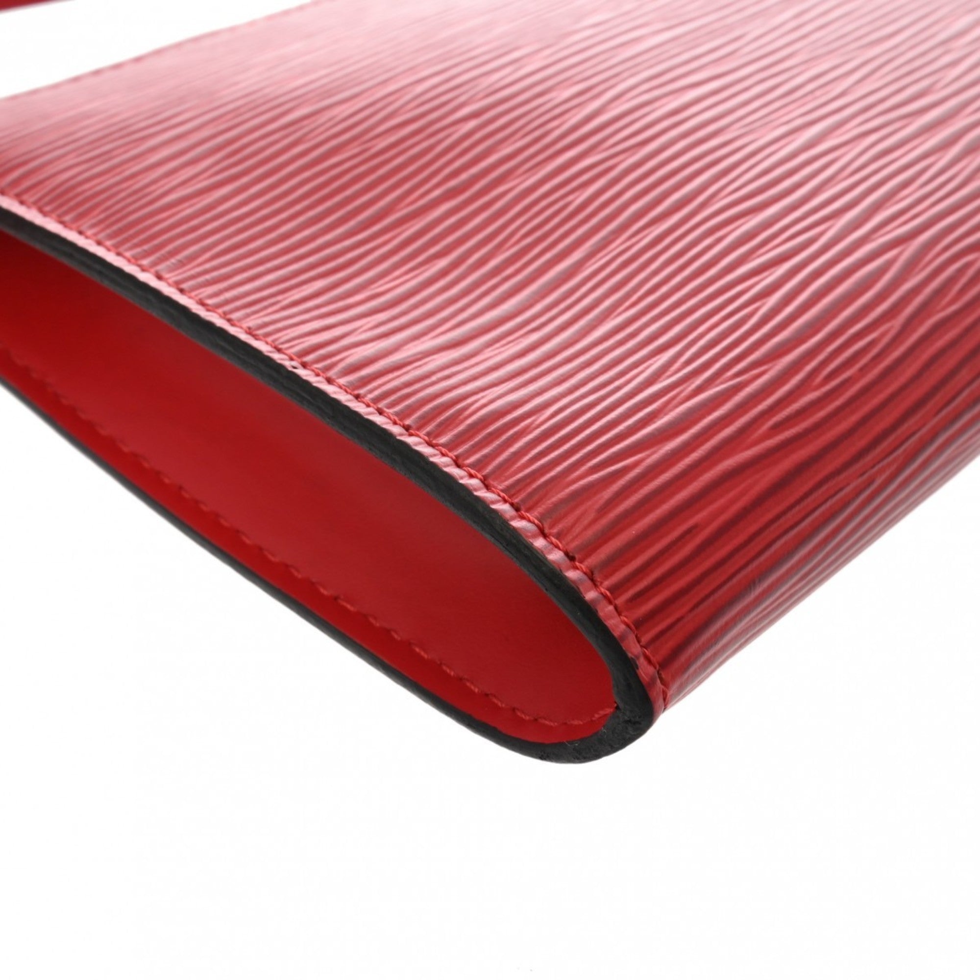 Louis Vuitton Castilian Red Epi Leather Pochette Pouch (Pre-Owned)