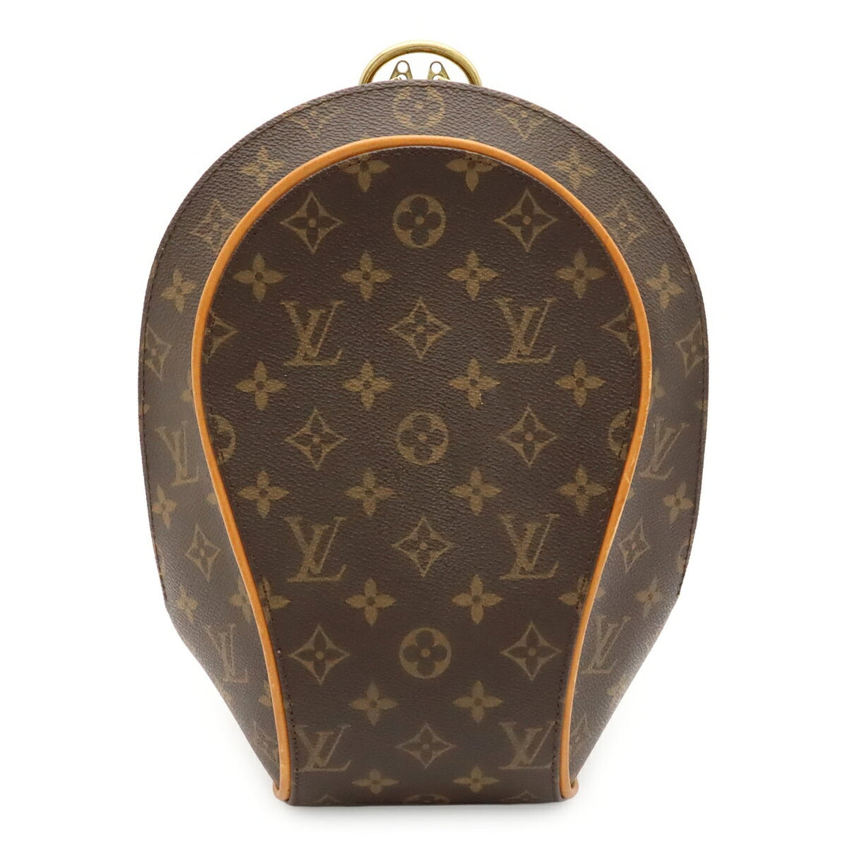 Louis Vuitton Brown Monogram Canvas Backpack Shoulder Bag (Pre-Owned)