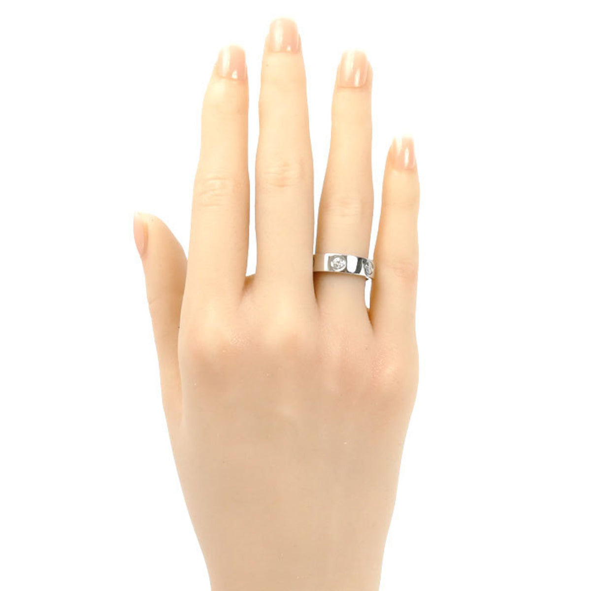 Cartier White Gold (18K) Band Ring (Pre-Owned)