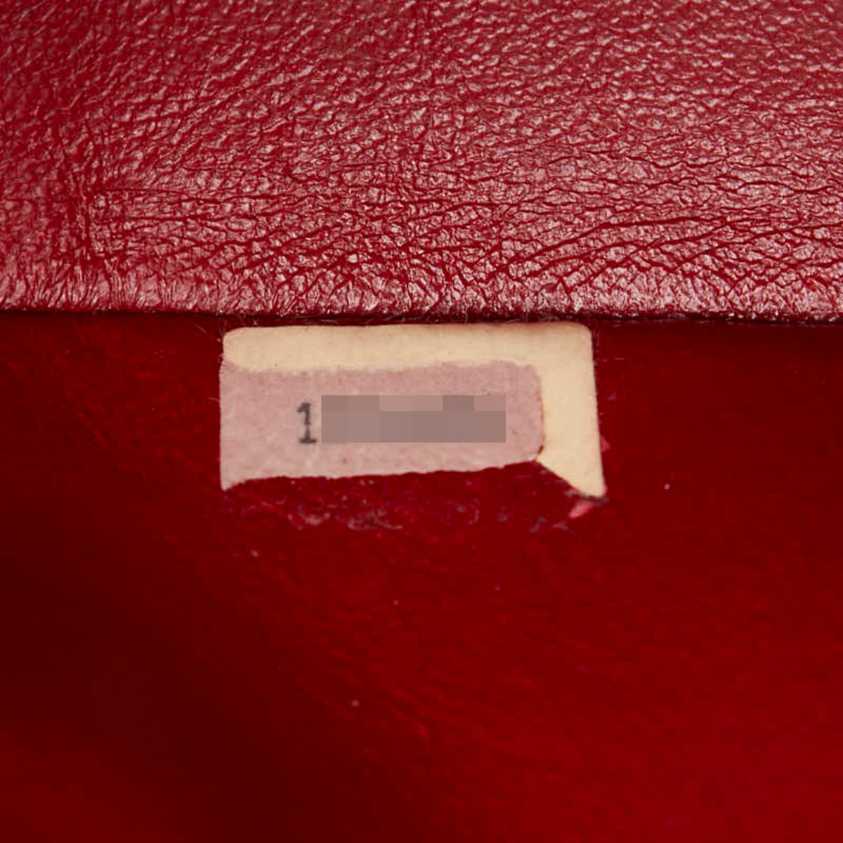 Chanel Red Color Leather Handbag Shoulder Bag (Pre-Owned)