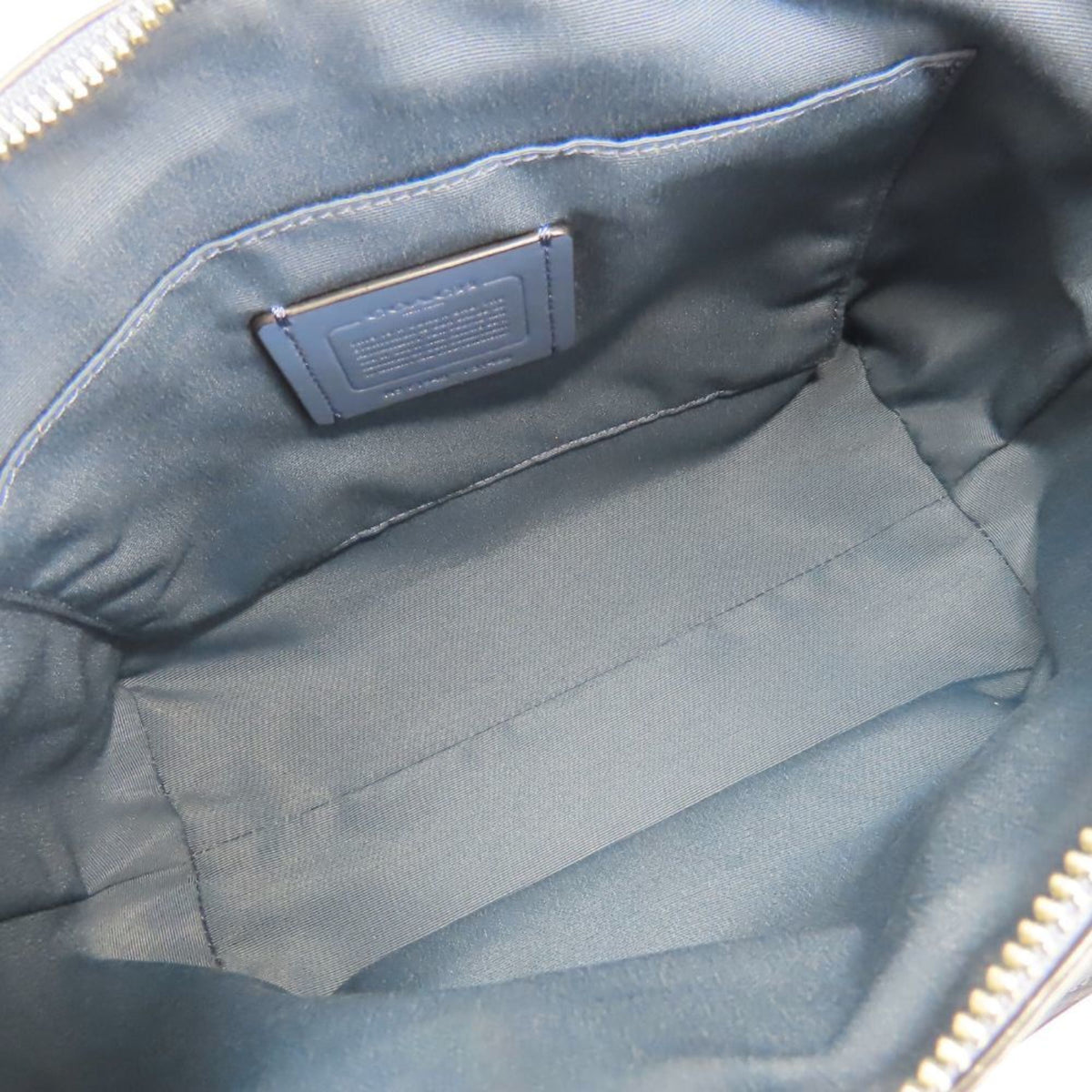 Coach Blue Leather Handbag (Pre-Owned)