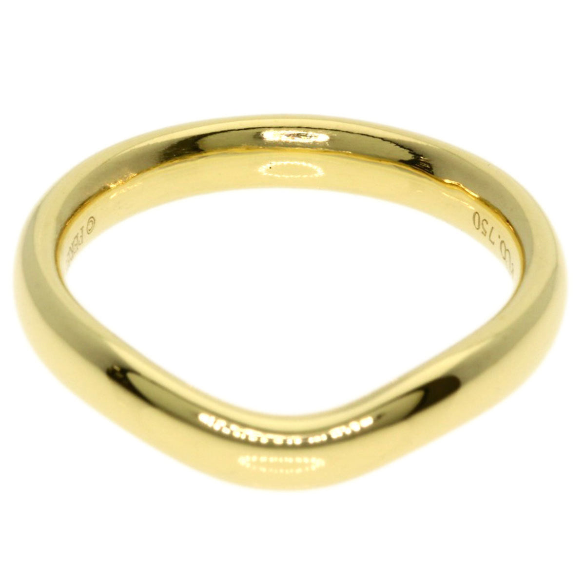 Tiffany Yellow Gold (18K) Band Ring (Pre-Owned)