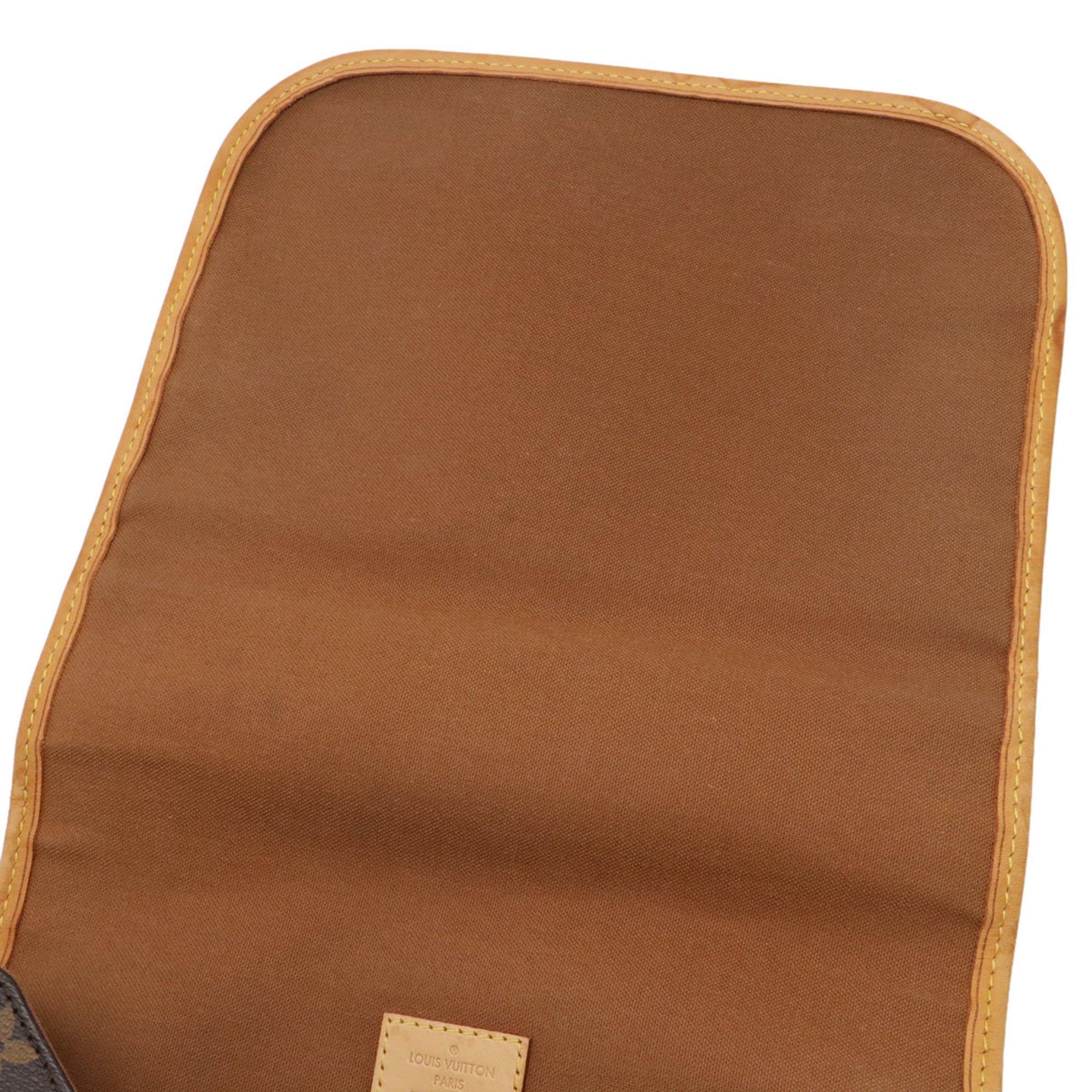 Louis Vuitton Brown Monogram Handbag Shoulder Bag (Pre-Owned)