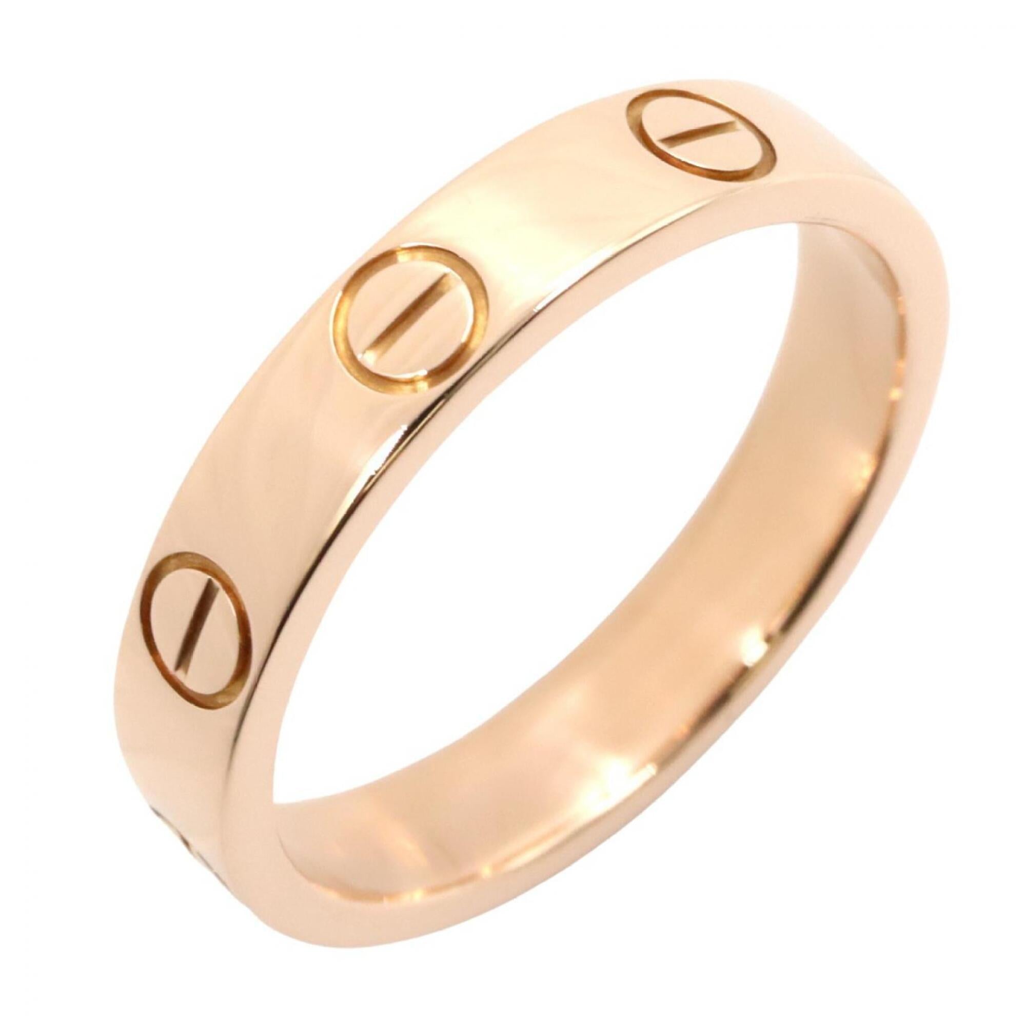Cartier Gold Pink Gold (18K) Band Ring (Pre-Owned)