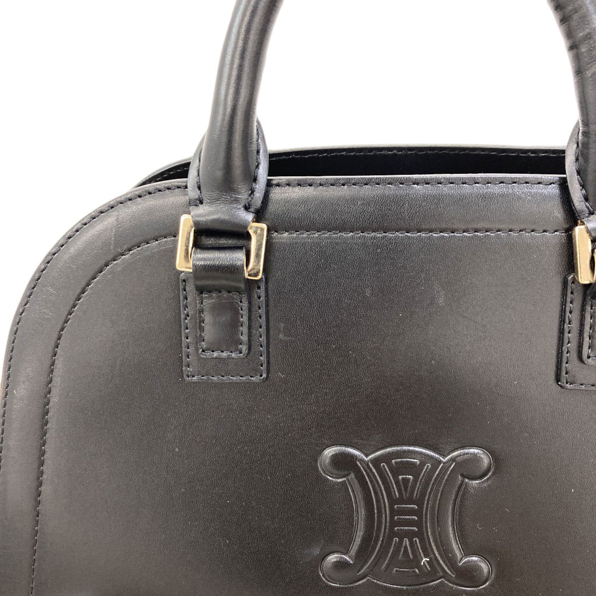 Celine Black Leather Handbag (Pre-Owned)