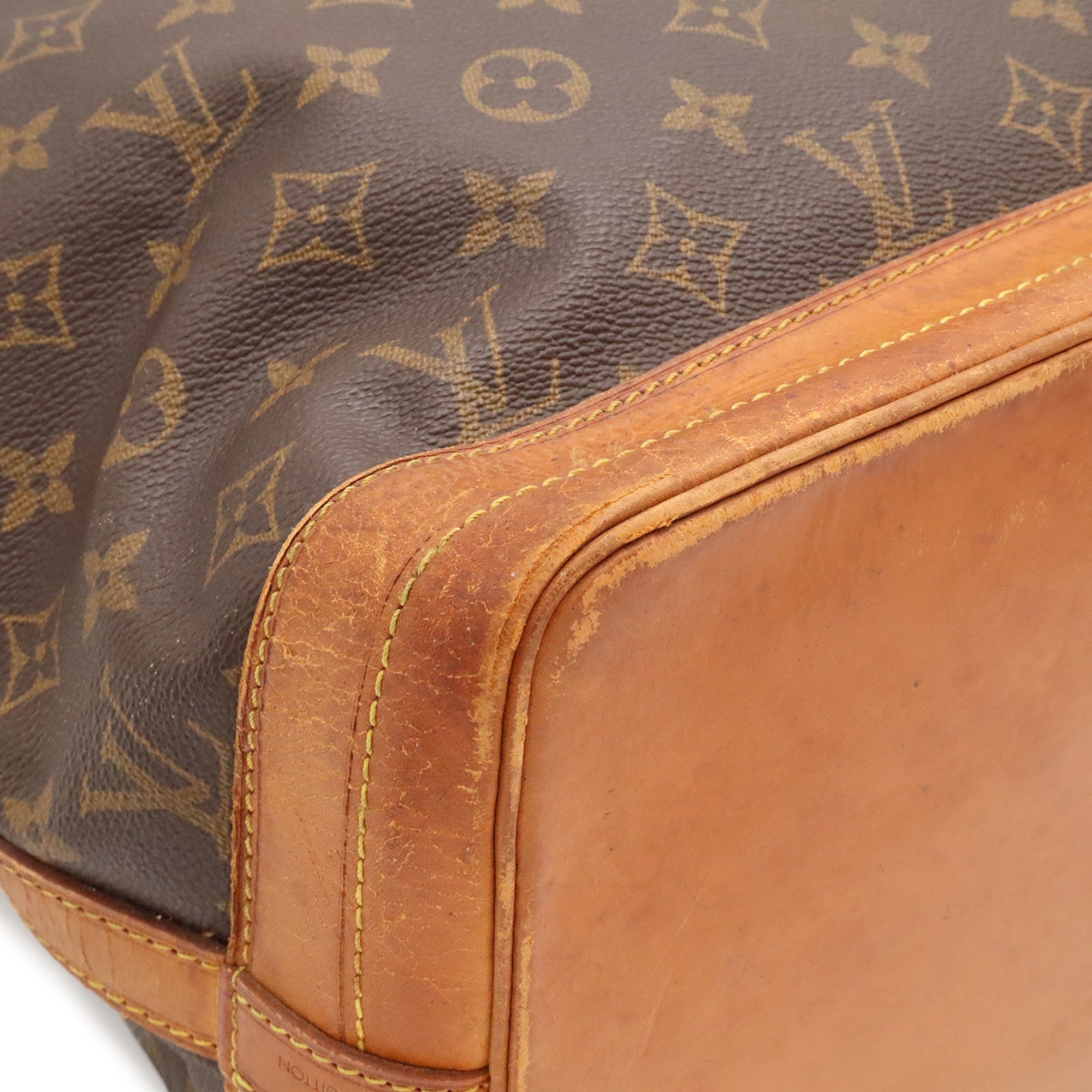 Louis Vuitton Brown Monogram Canvas Pvc Coated Canvas Shoulder Bag (Pre-Owned)