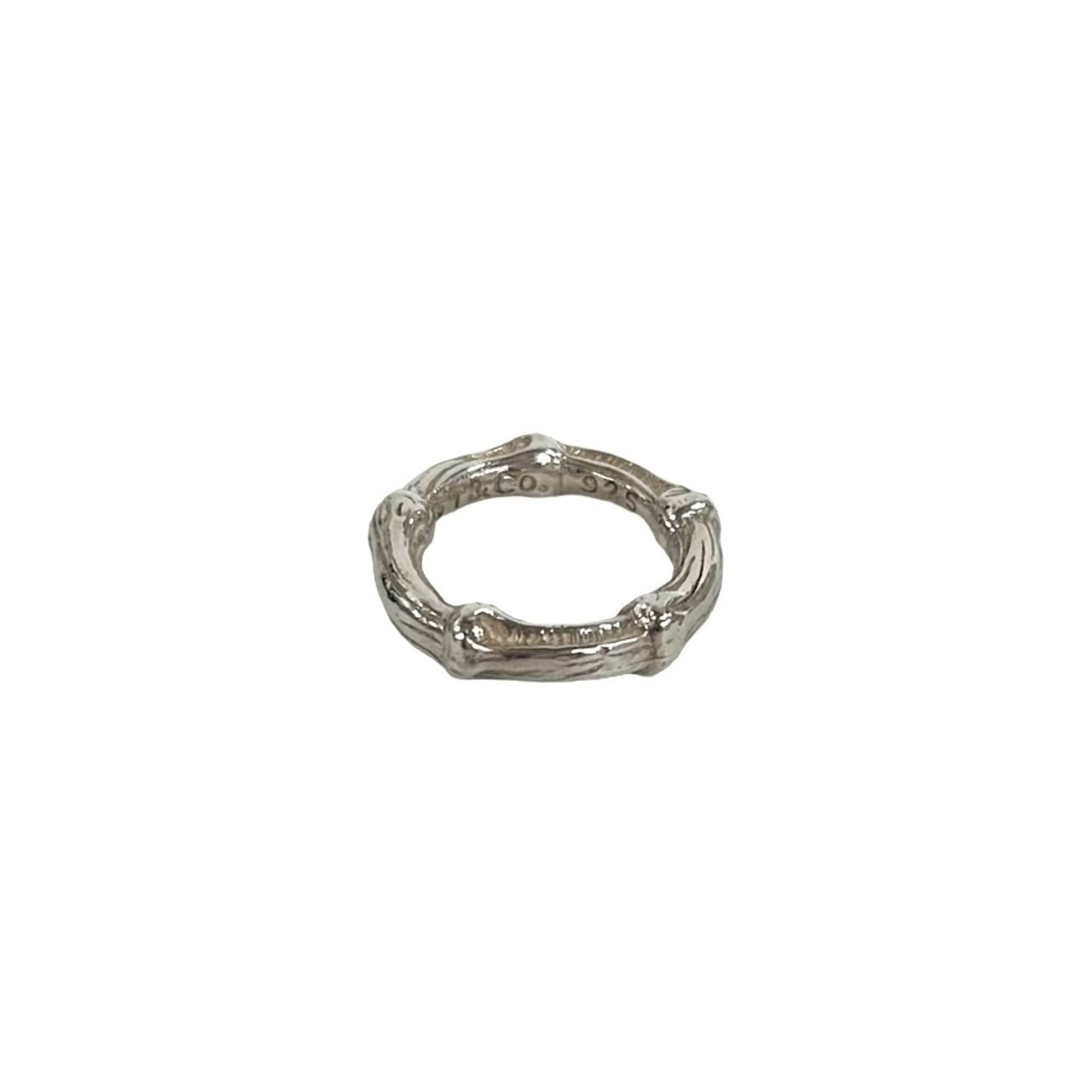 Tiffany Silver Silver 925 Band Ring (Pre-Owned)